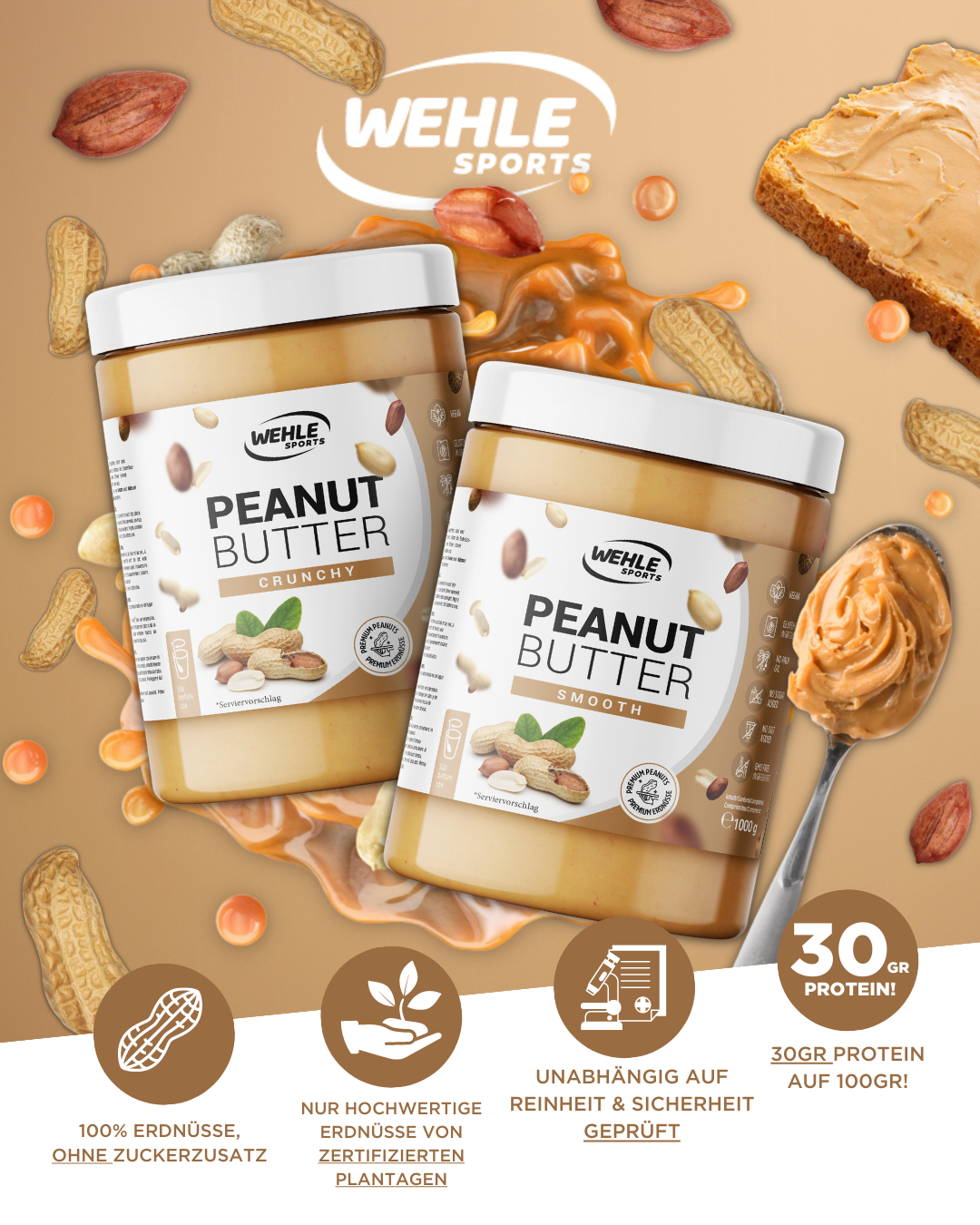 Erdnussbutter gesund?