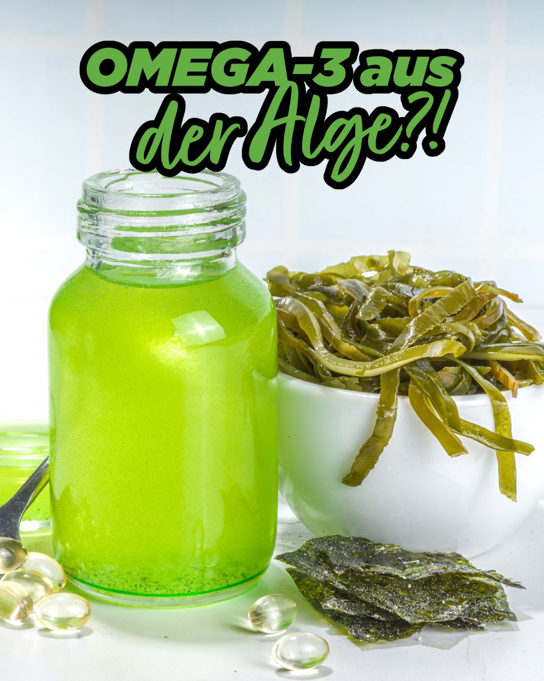 đ± Veganes Omega 3?! â Algenöl als revolutionĂ€re Omega-3-Quelle