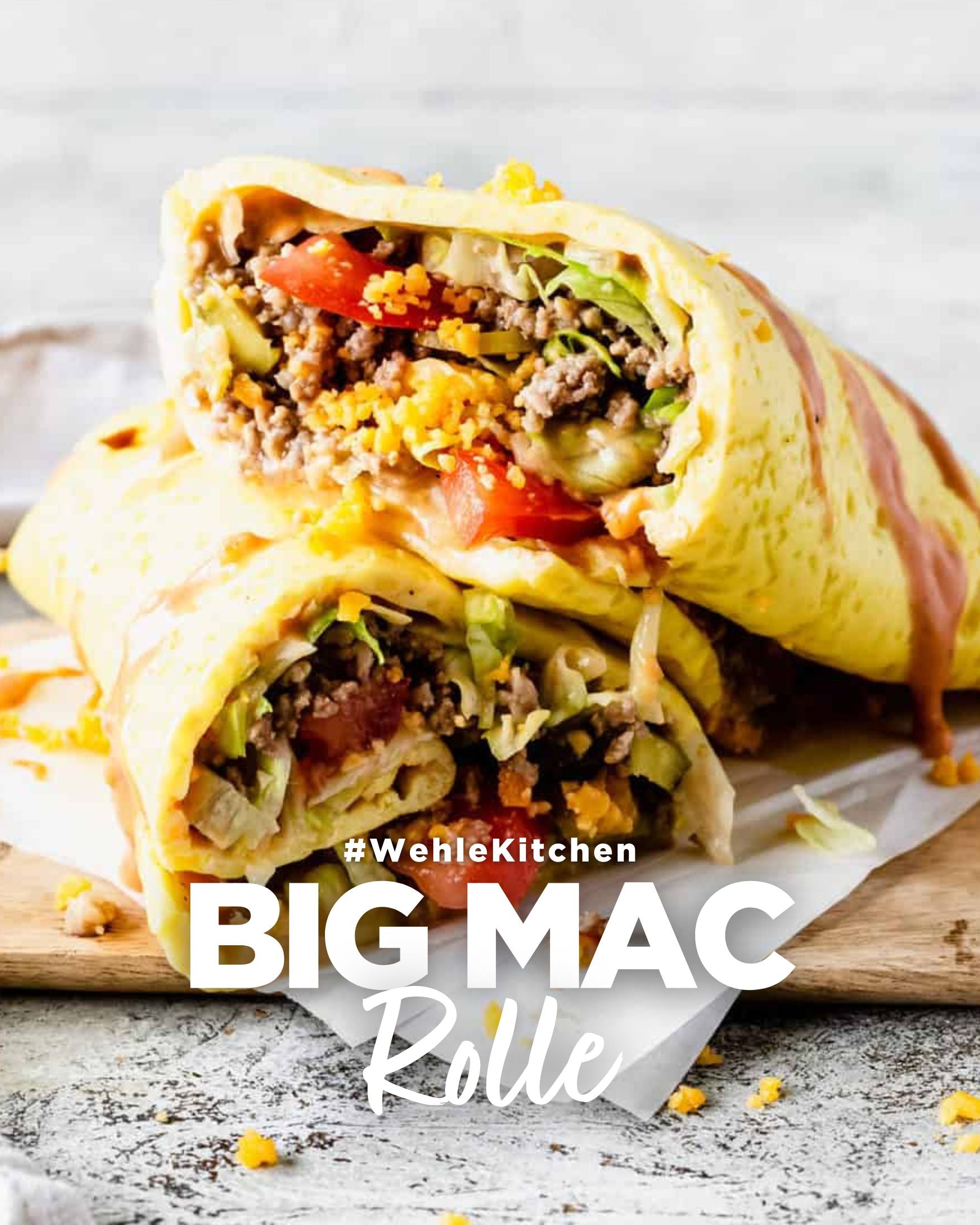 Low-Carb Big Mac Rolle: Der Klassiker neu interpretiert&nbsp;