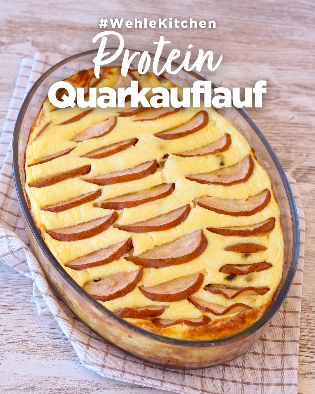 Protein Quarkauflauf mit Suchtfaktor – Warm, fluffig, mega lecker!