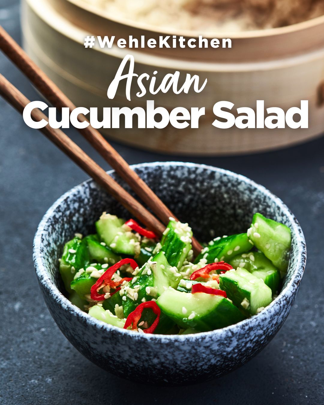 Asian Cucumber Salad – Leicht, frisch und voller Geschmack! 🥒✨