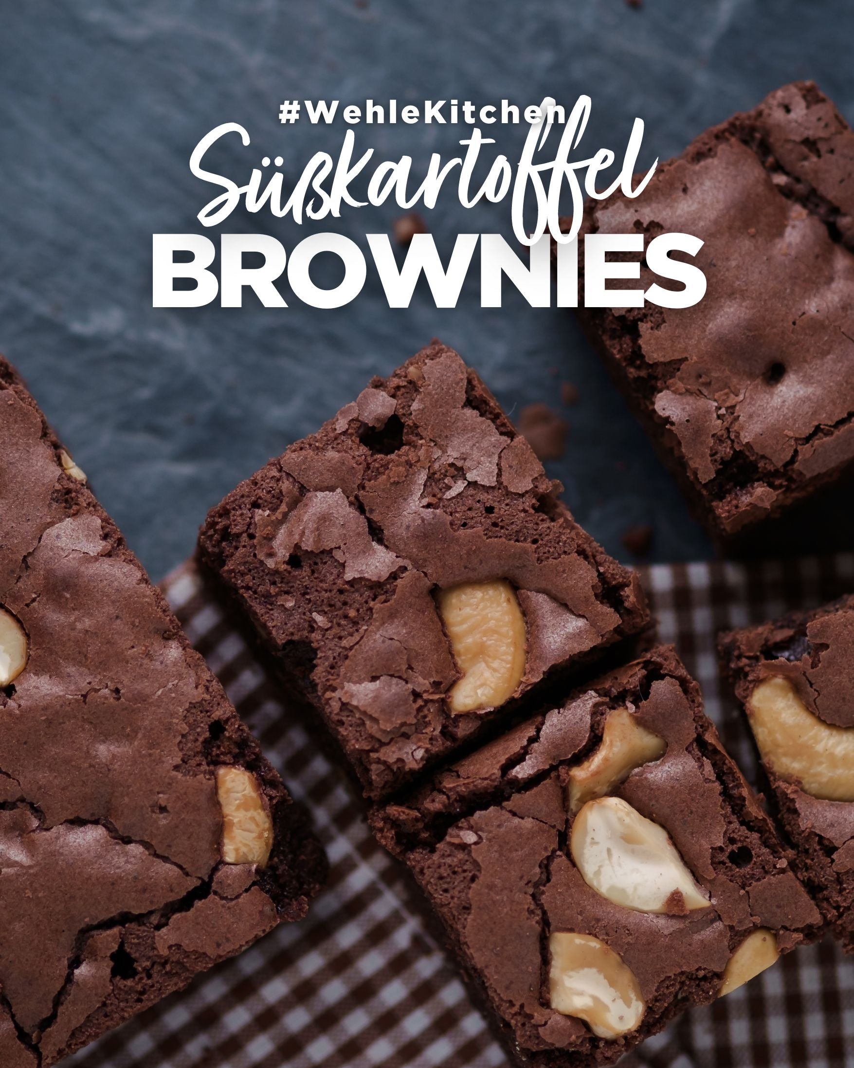 Protein Brownies aus SÜßKARTOFFELN!