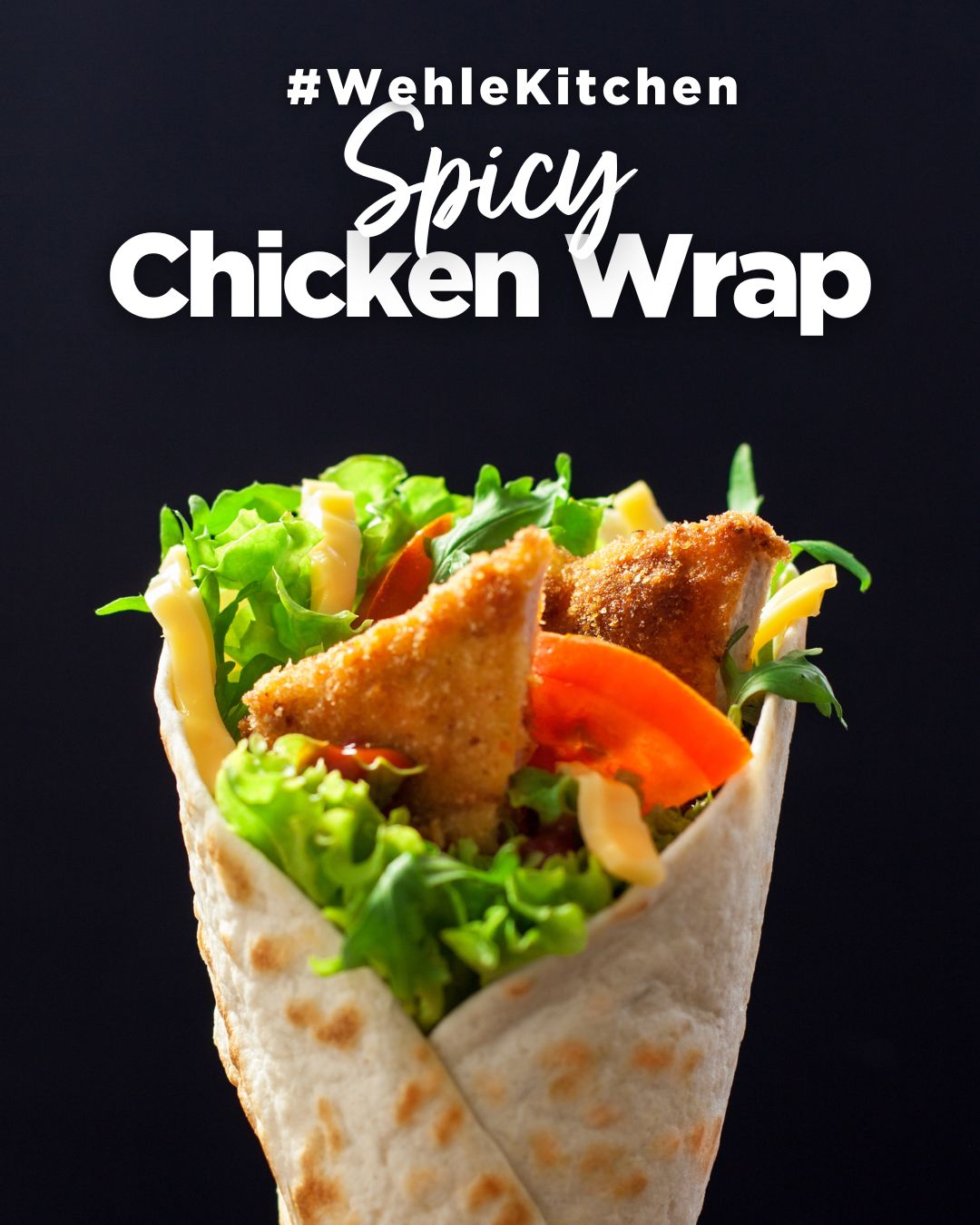 Fitness Spicy Chicken Wrap – Proteinreicher Wrap für Power & Geschmack 🌯🔥