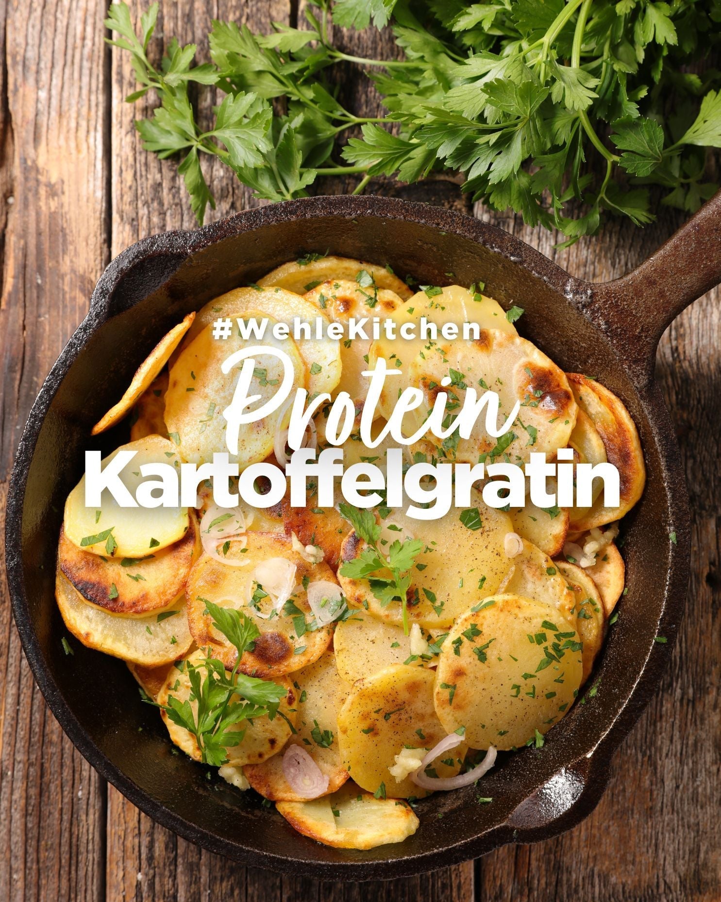 🥔 Protein-Kartoffelgratin – Fitness trifft Wohlfühlküche!
