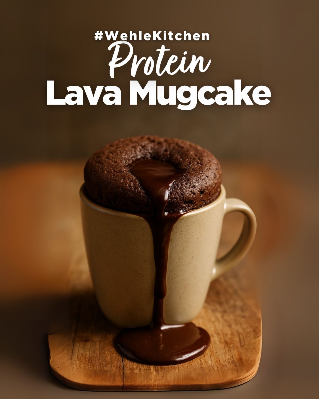 🧁 Protein Lava Mugcake – Der schnellste Schoko-Traum mit Extra Eiweiß!