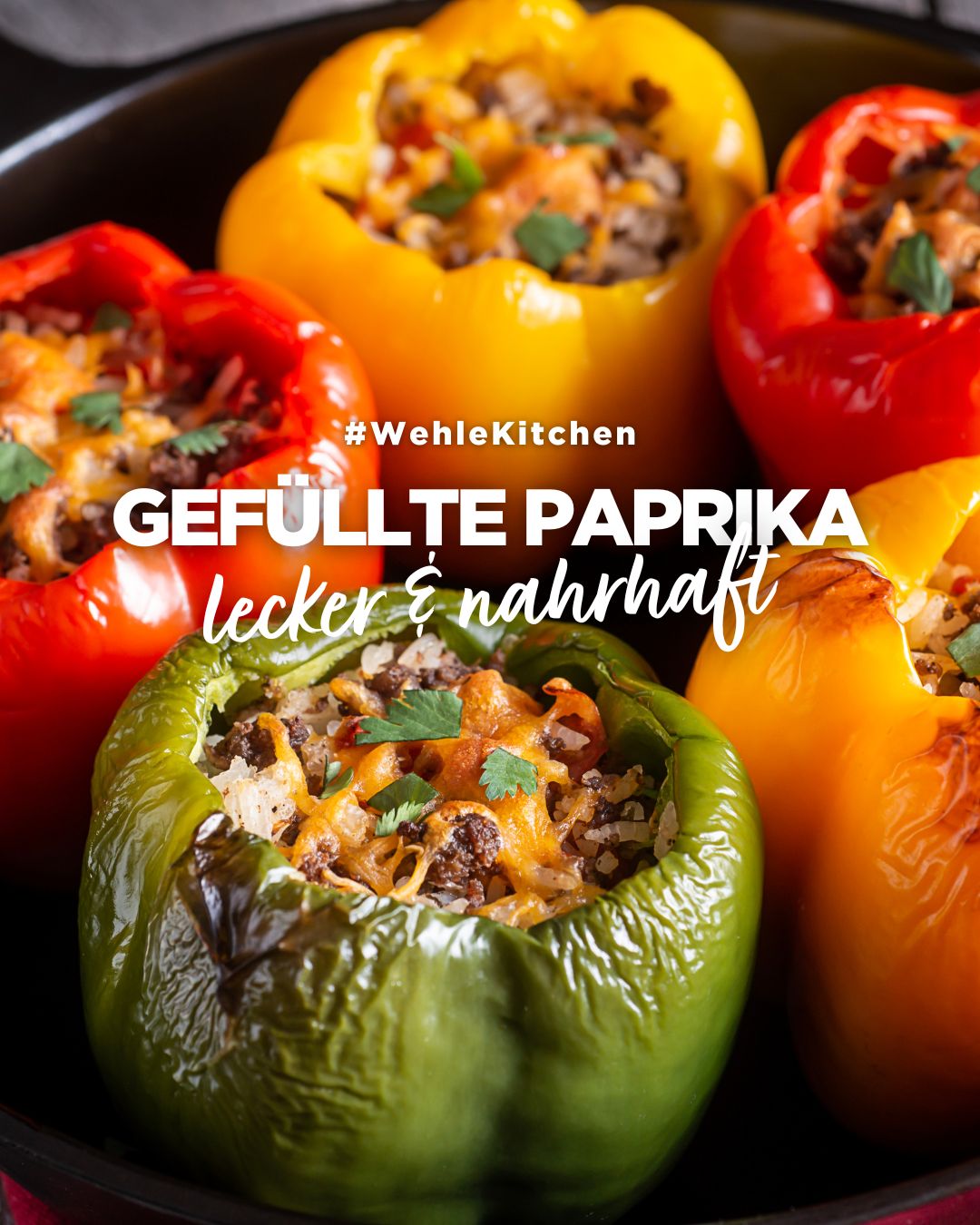 Leckeres und Nahrhaftes Rezept: Gefüllte Paprika