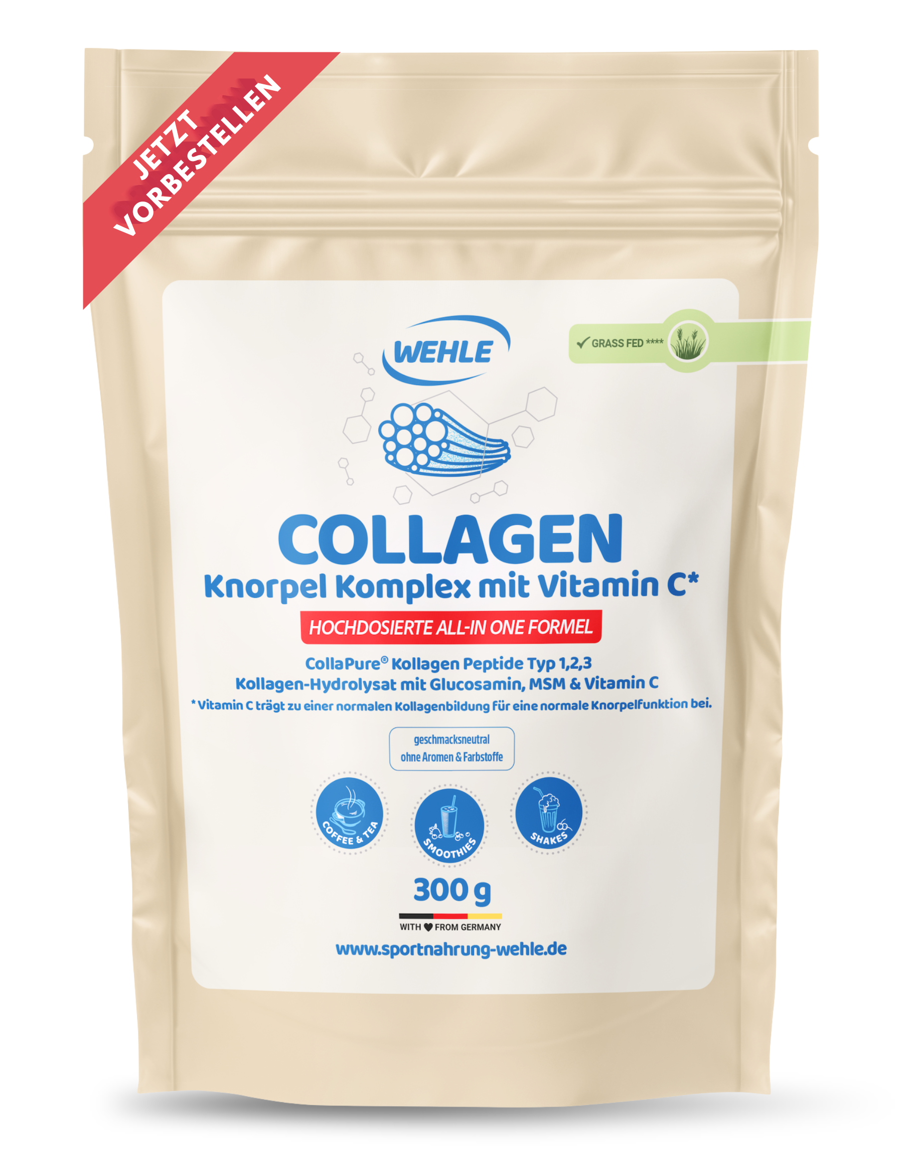 🎁 Collagen Knorpel Komplex - Neuheit PRE ORDER Lieferung ab 09.07.26 (100% off)
