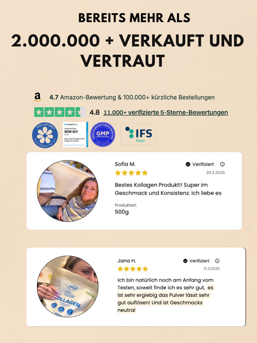 Collagen Pulver Vanille, 300 g, CollaPure