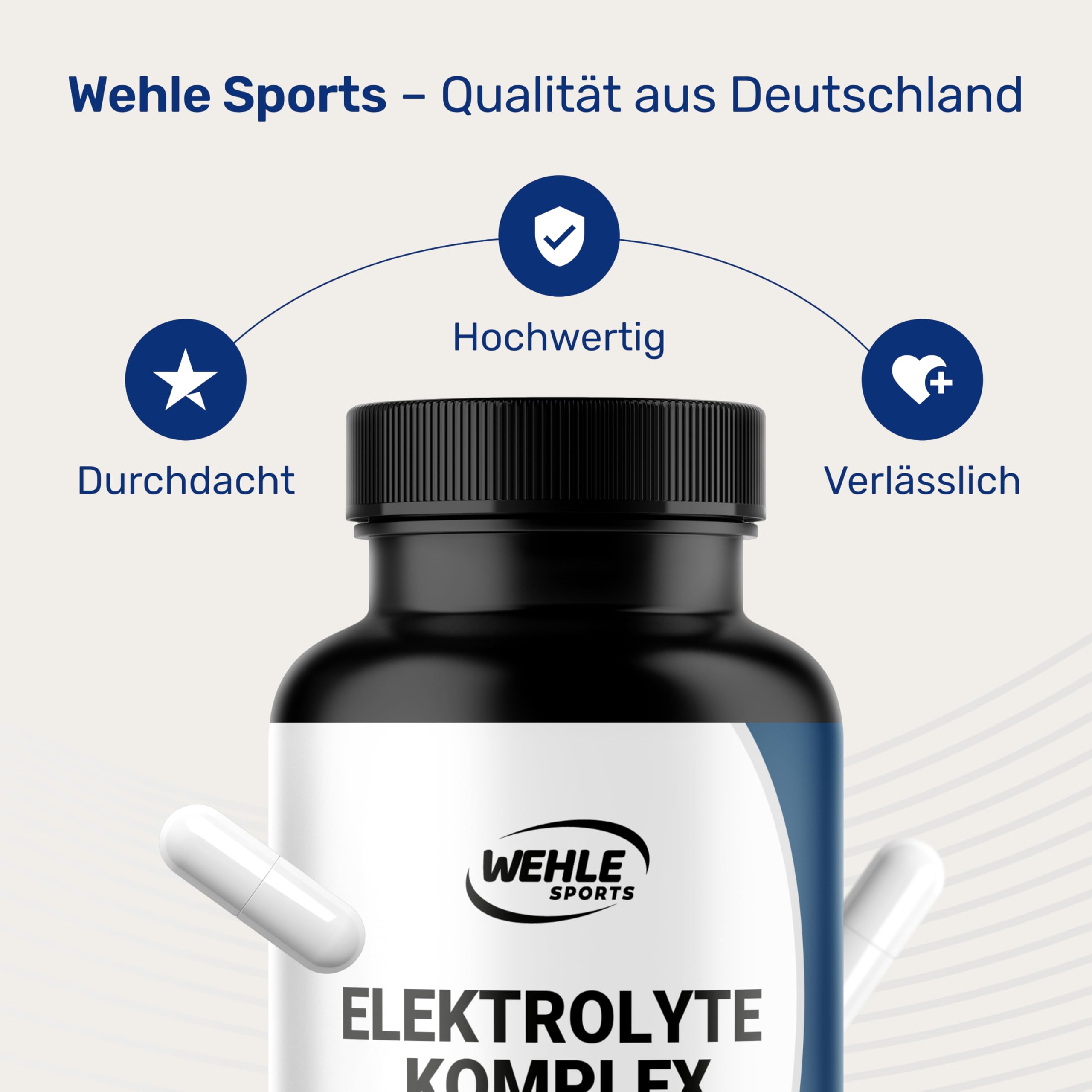 Elektrolyte Komplex - 365 Kapseln - mit Chlorid, Kalium, Calcium, Magnesium & Na Bild 4