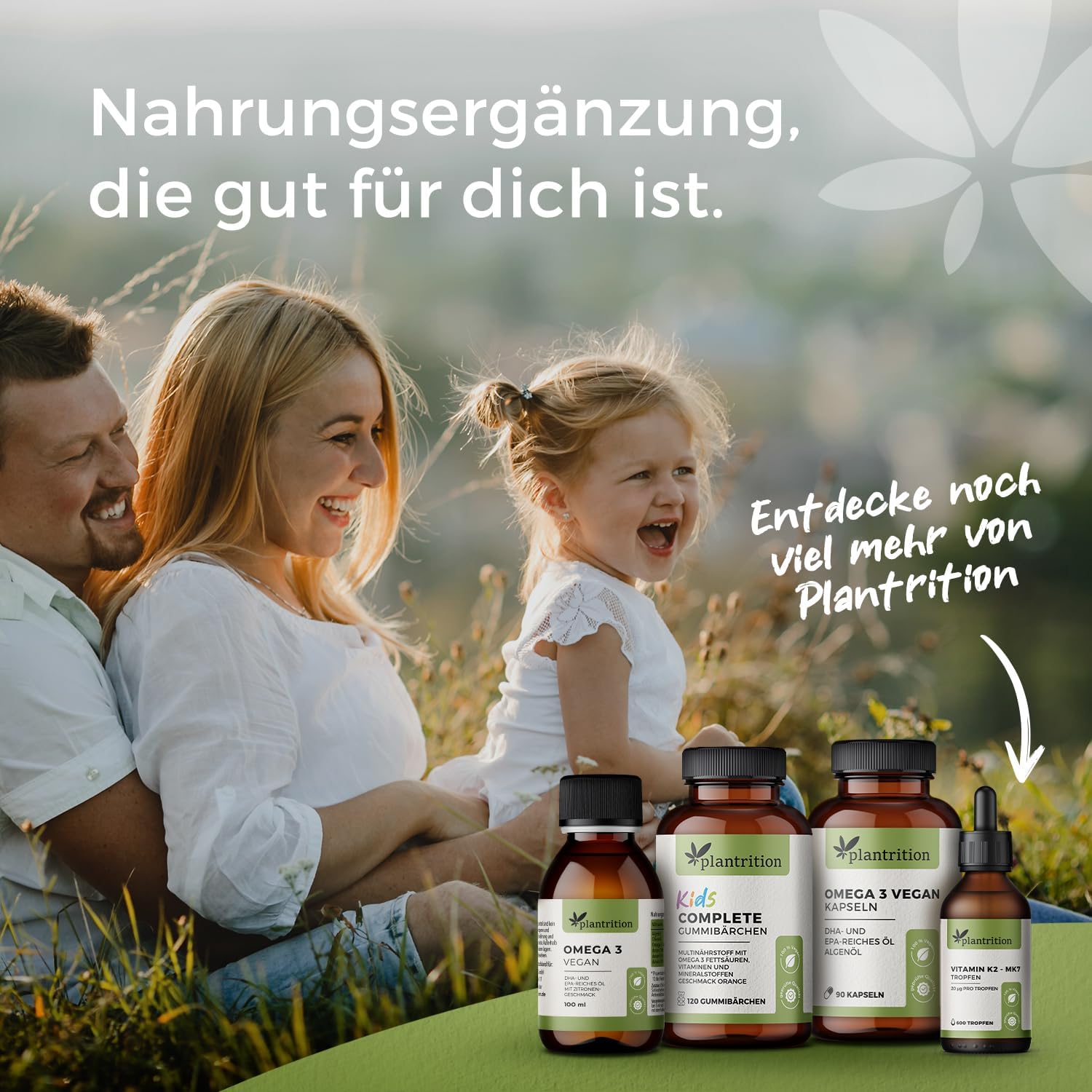 plantrition Vitamin K2 Öl Natürliches Menaquinon MK-7 600 Tropfen - 20 ML