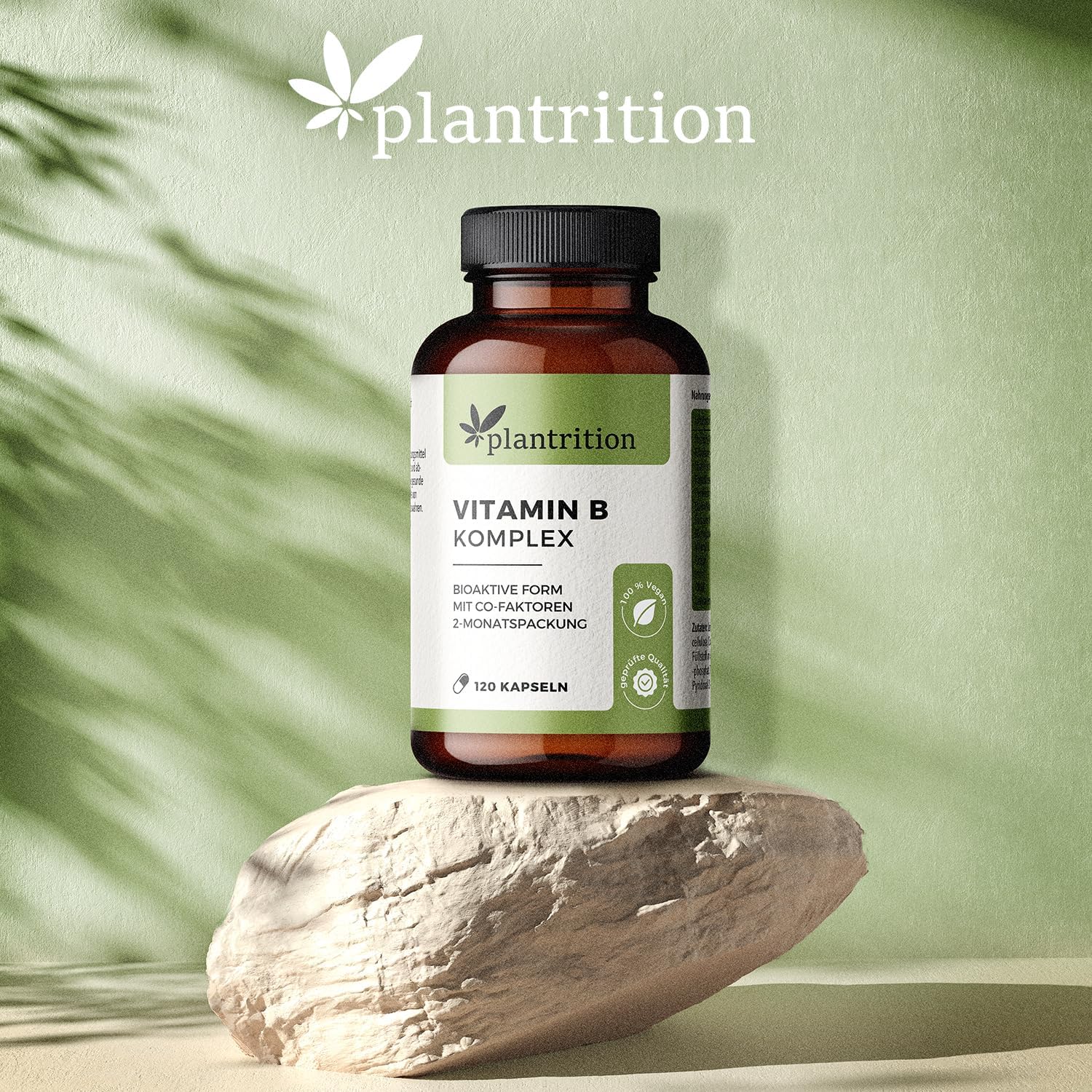 plantrition Vitamin B Komplex - 120 Kapseln