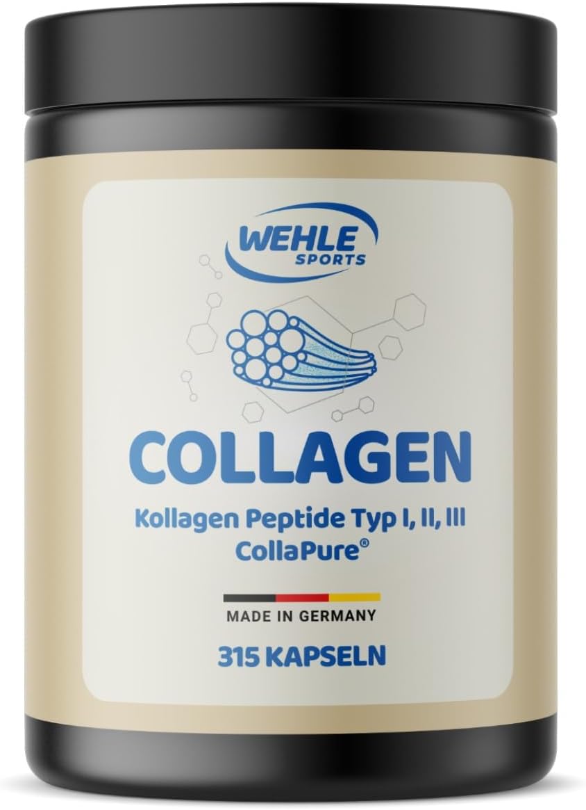 Wehle Sports Collagen Peptide - 315 Kollagen Kapseln