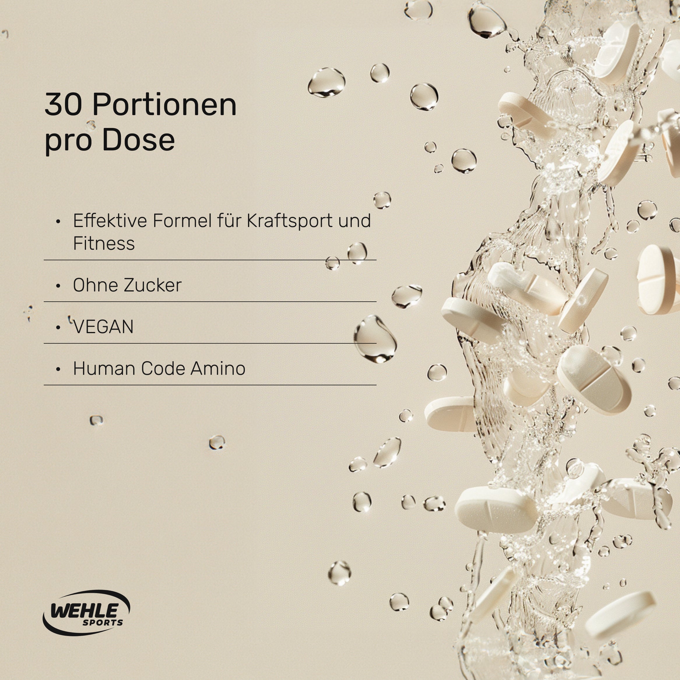 Wehle Multi Amino EAA Tabletten - 300 Stück