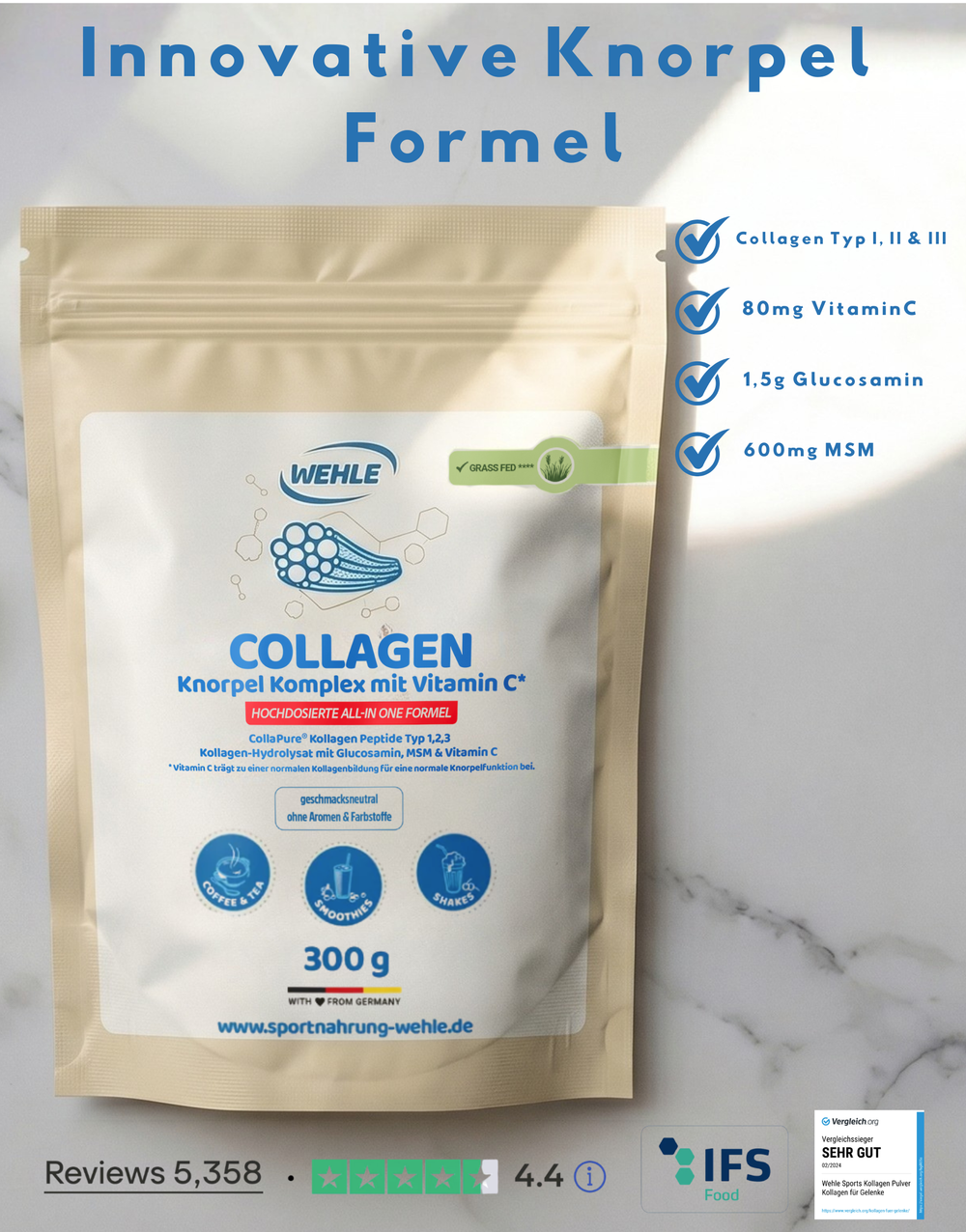 Collagen Knorpel Komplex - Neuheit PRE ORDER Lieferung ab 09.07.26