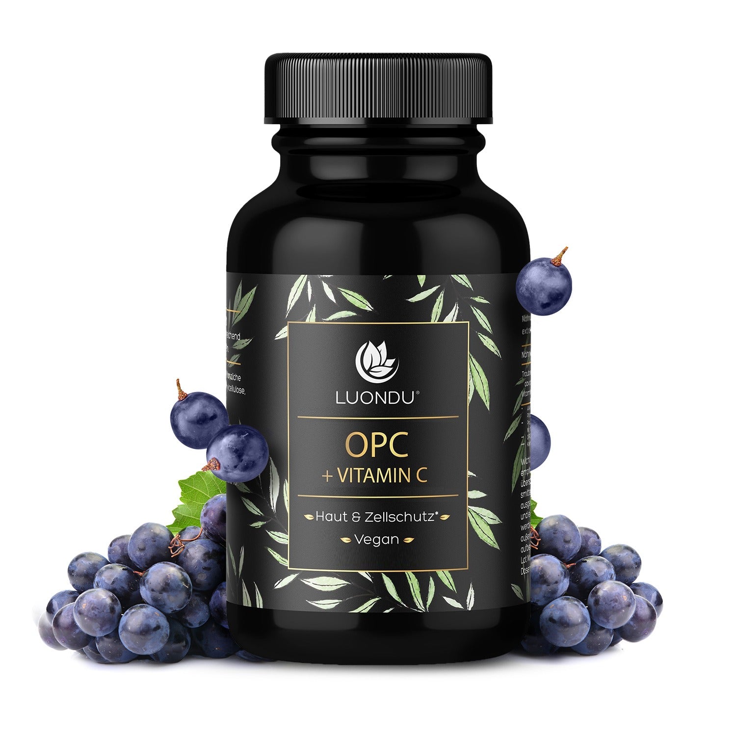 Luondu OPC Traubenkernextrakt + Vitamin C