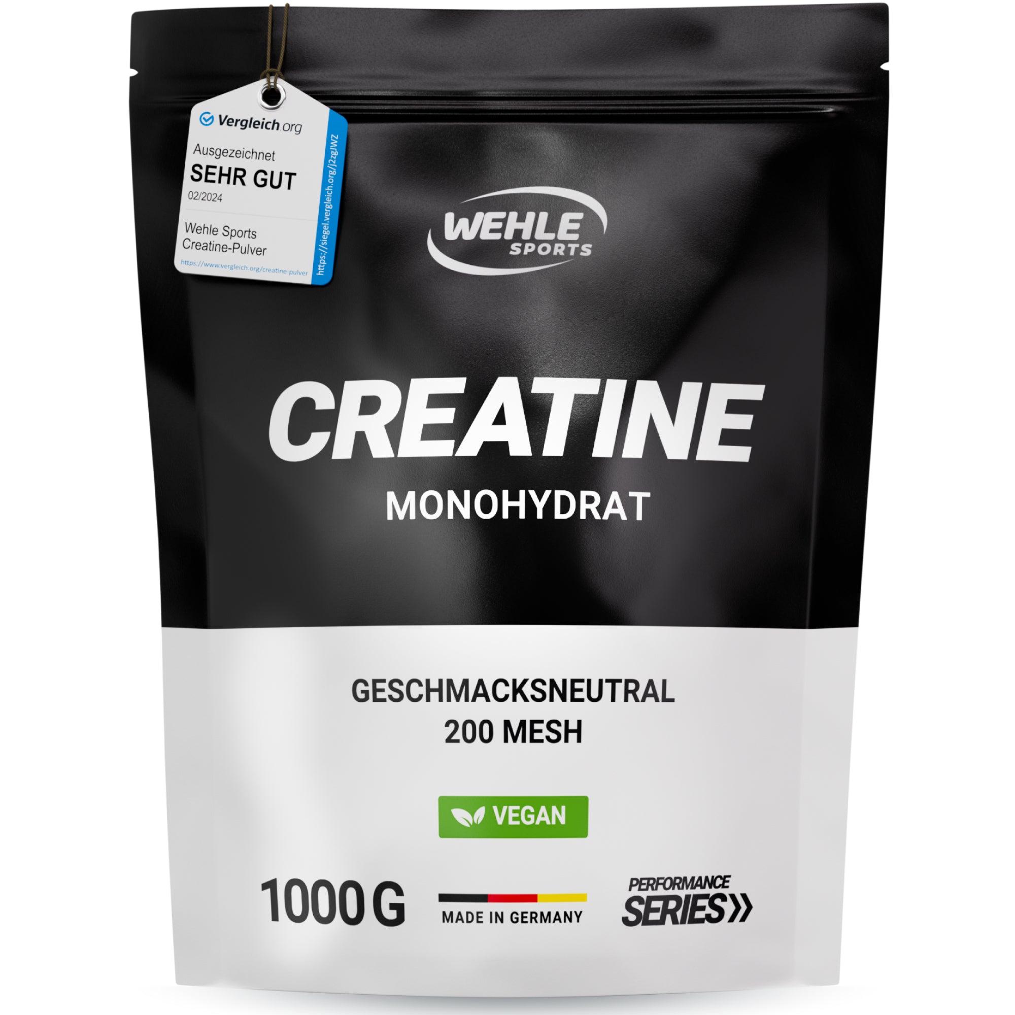 Wehle Creatin Monohydrat Pulver - Kreatin 1000g