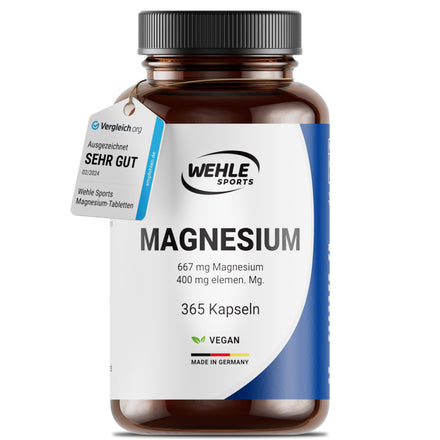 Magnesium 400mg - 365 Kapseln