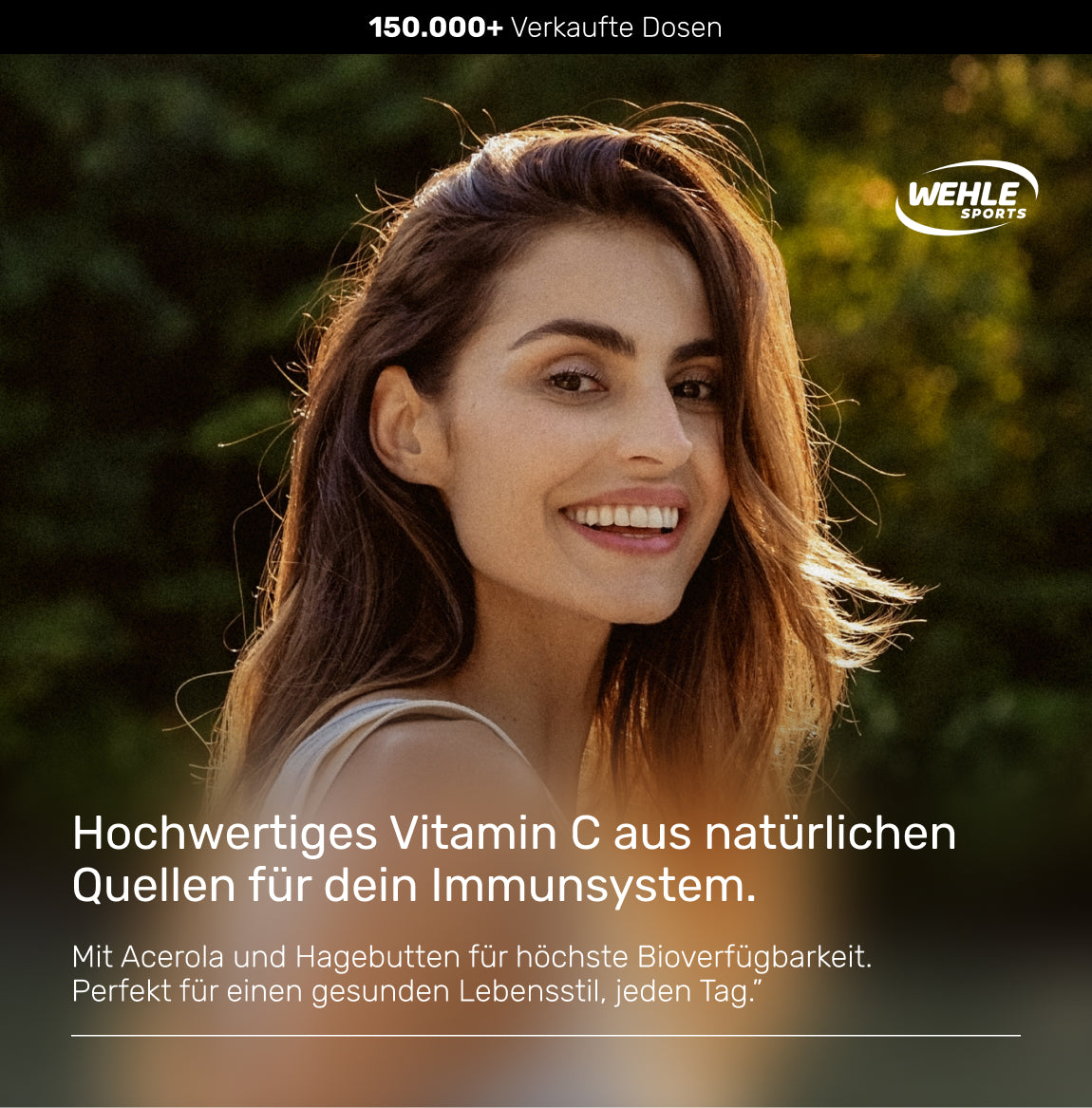 Wehle Sports natürliches Vitamin C Acerola Extrakt Hagebutten Extrakt - 240 Kapseln