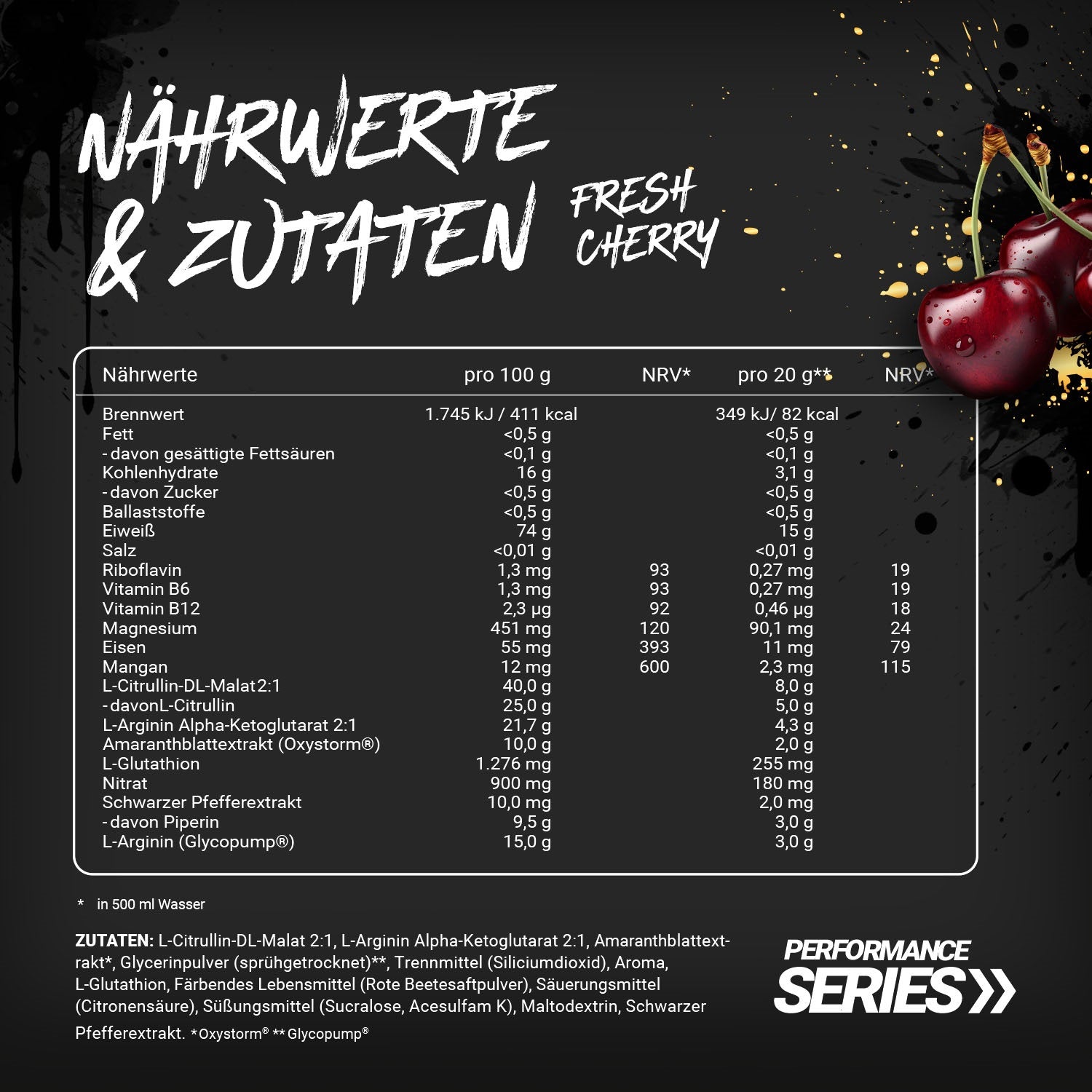 Wehle Sports Amph3 Pump Pre Workout Booster