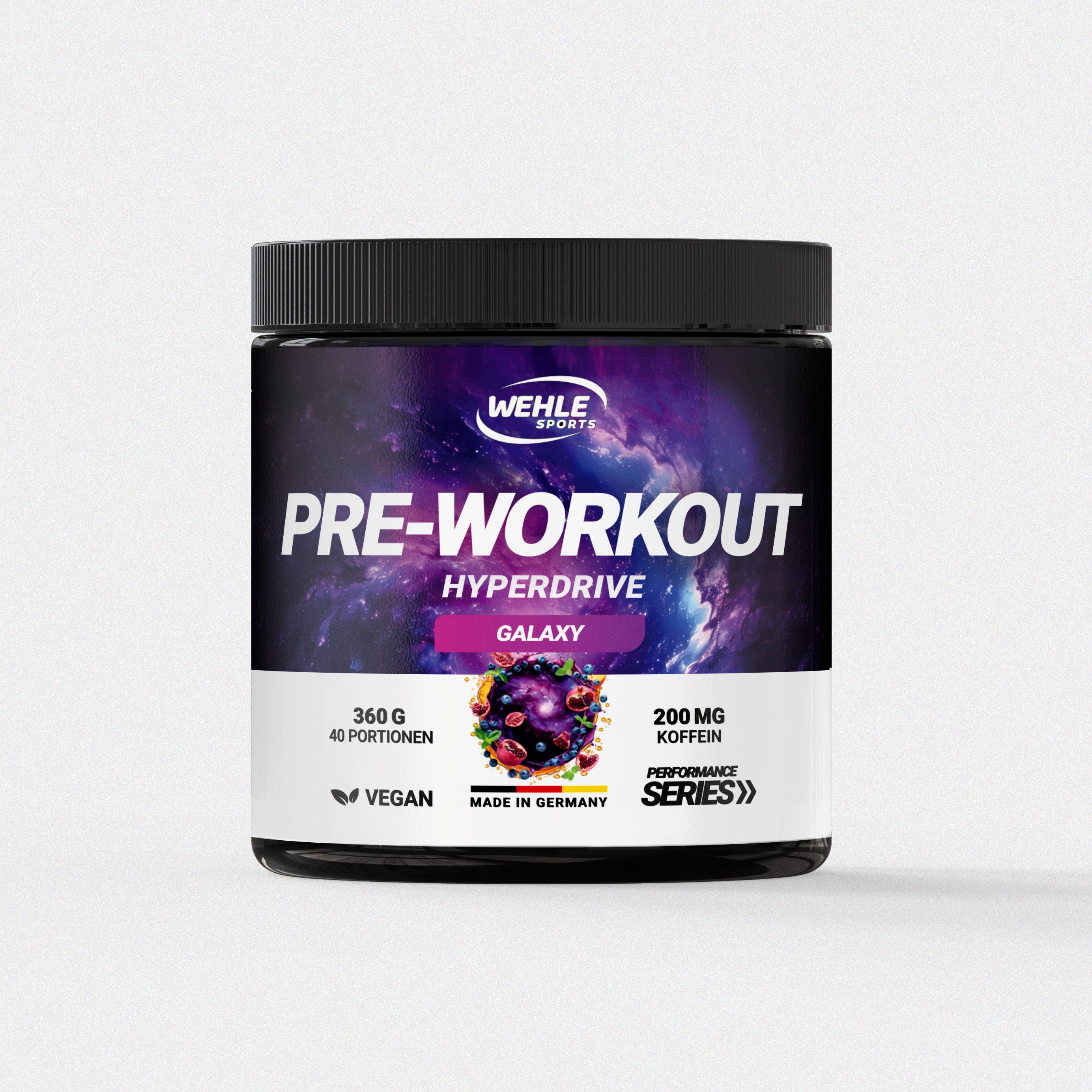 Wehle Preworkout Hyperdrive 40 Portionen - 360g Pulver