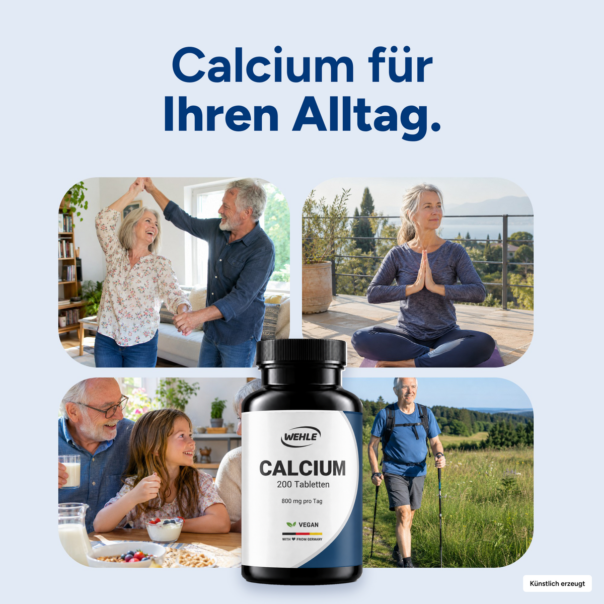 Calcium - 200 Tabletten