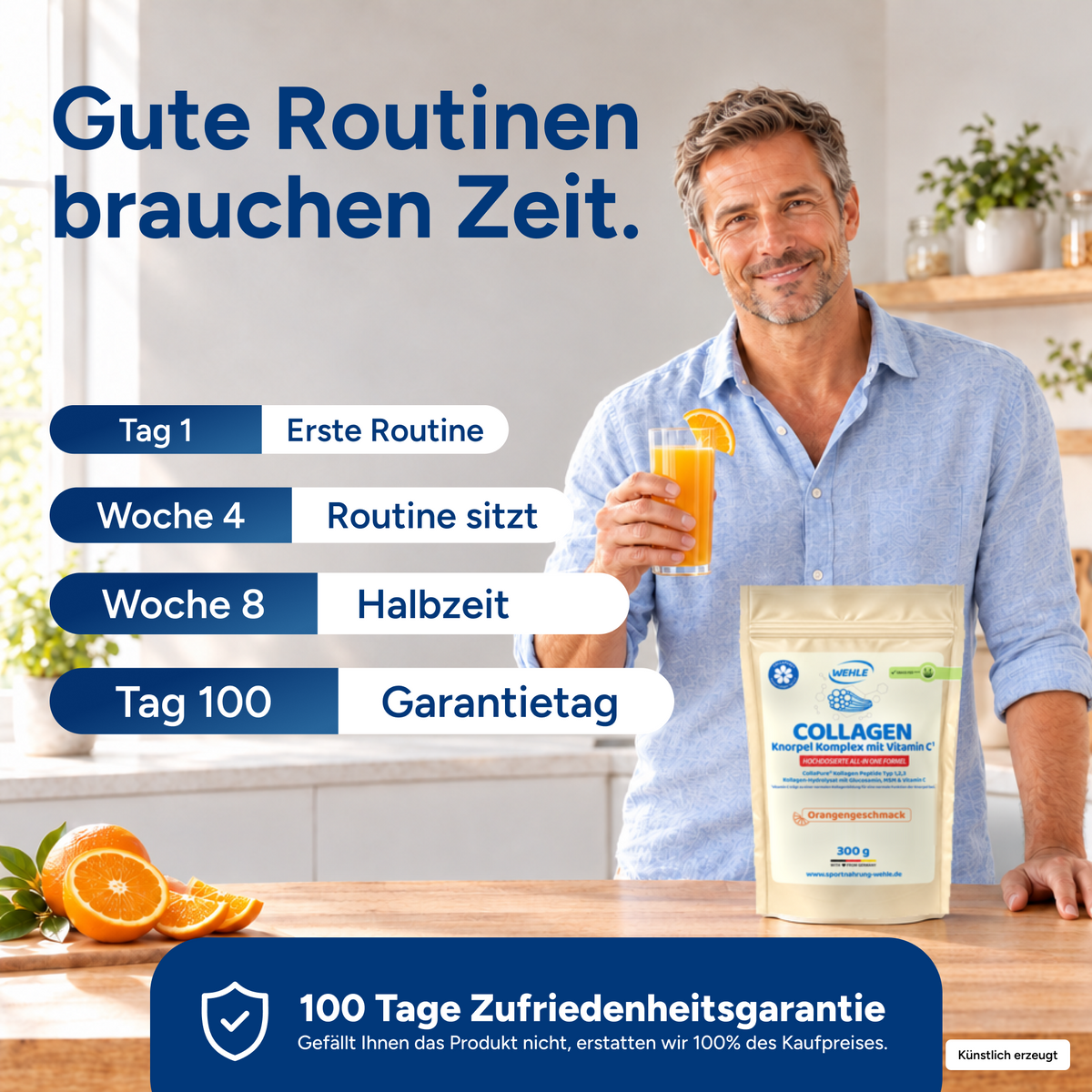 Collagen Knorpel Komplex Orangengeschmack – Bild 7 #Geschmack_Orange