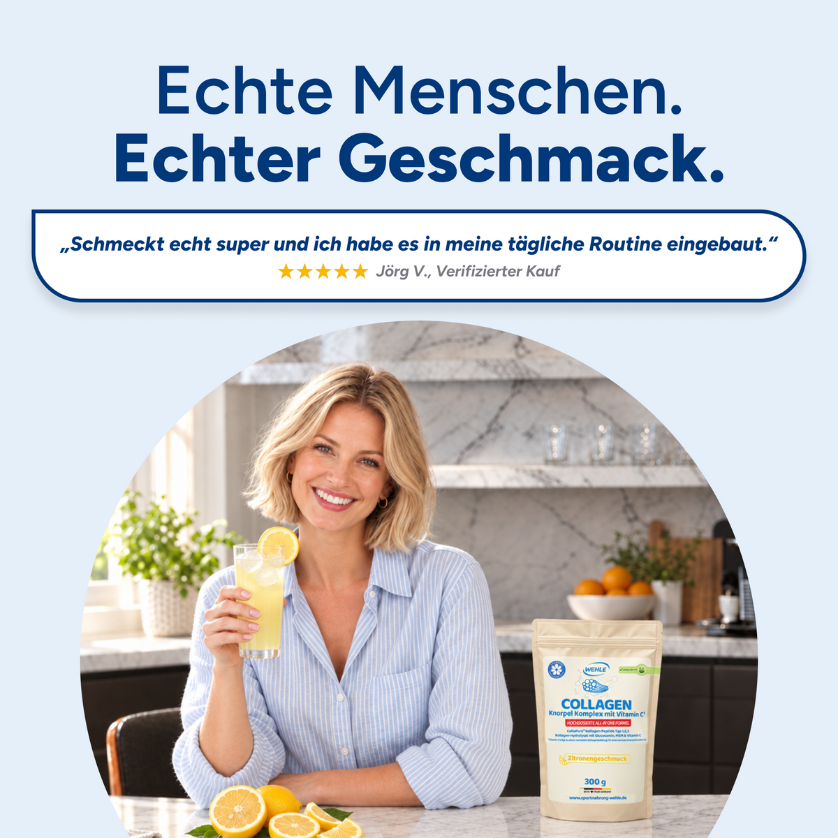 Collagen Knorpel Komplex Zitronengeschmack – Bild 3 #Geschmack_Zitrone