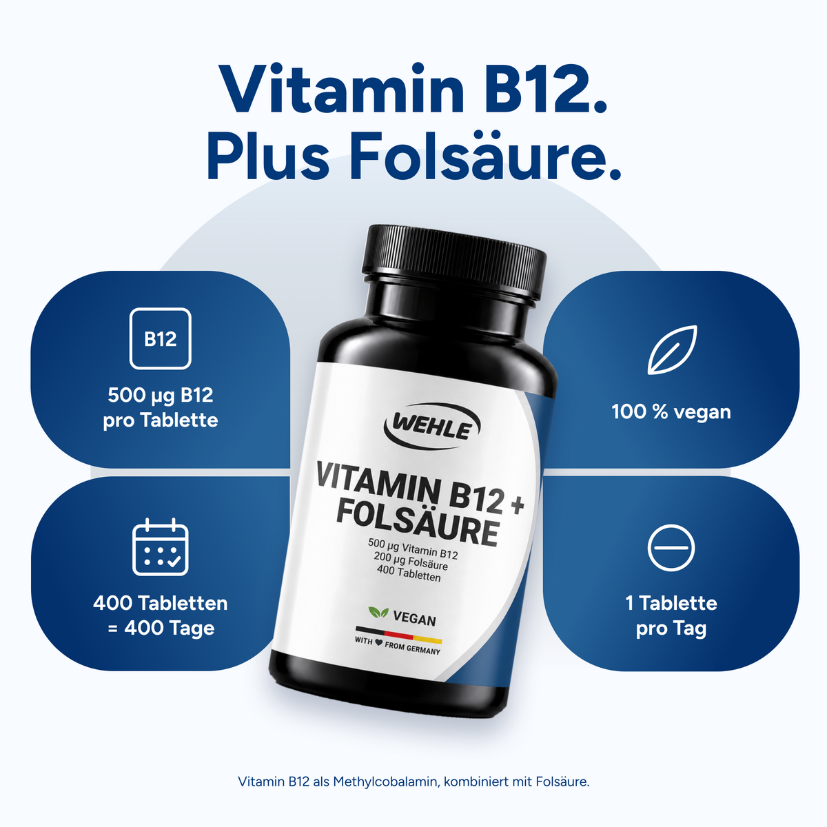 Vitamin B12 hochdosiert Tabletten