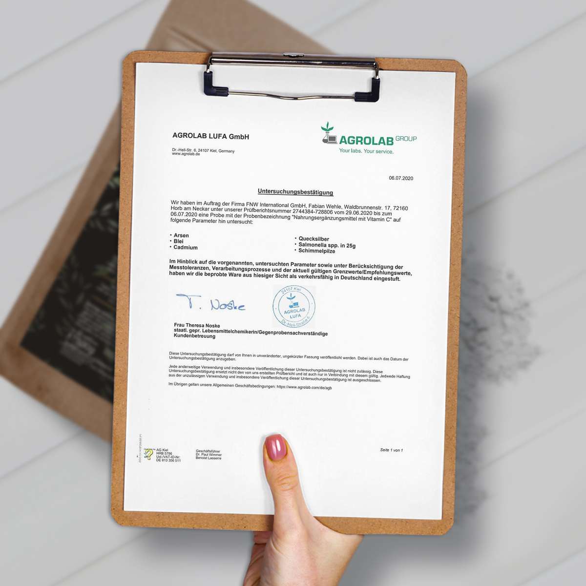 Luondu Vitamin C Gepuffert Pulver hochdosiert als Calciumascorbat - 500g