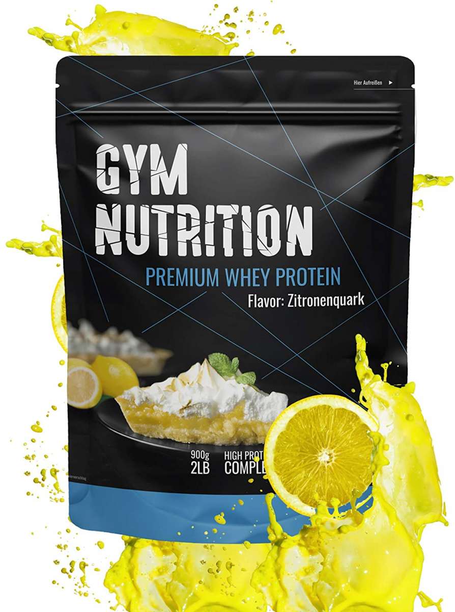Gym Nutrition Premium Whey Protein - 900g Beutel