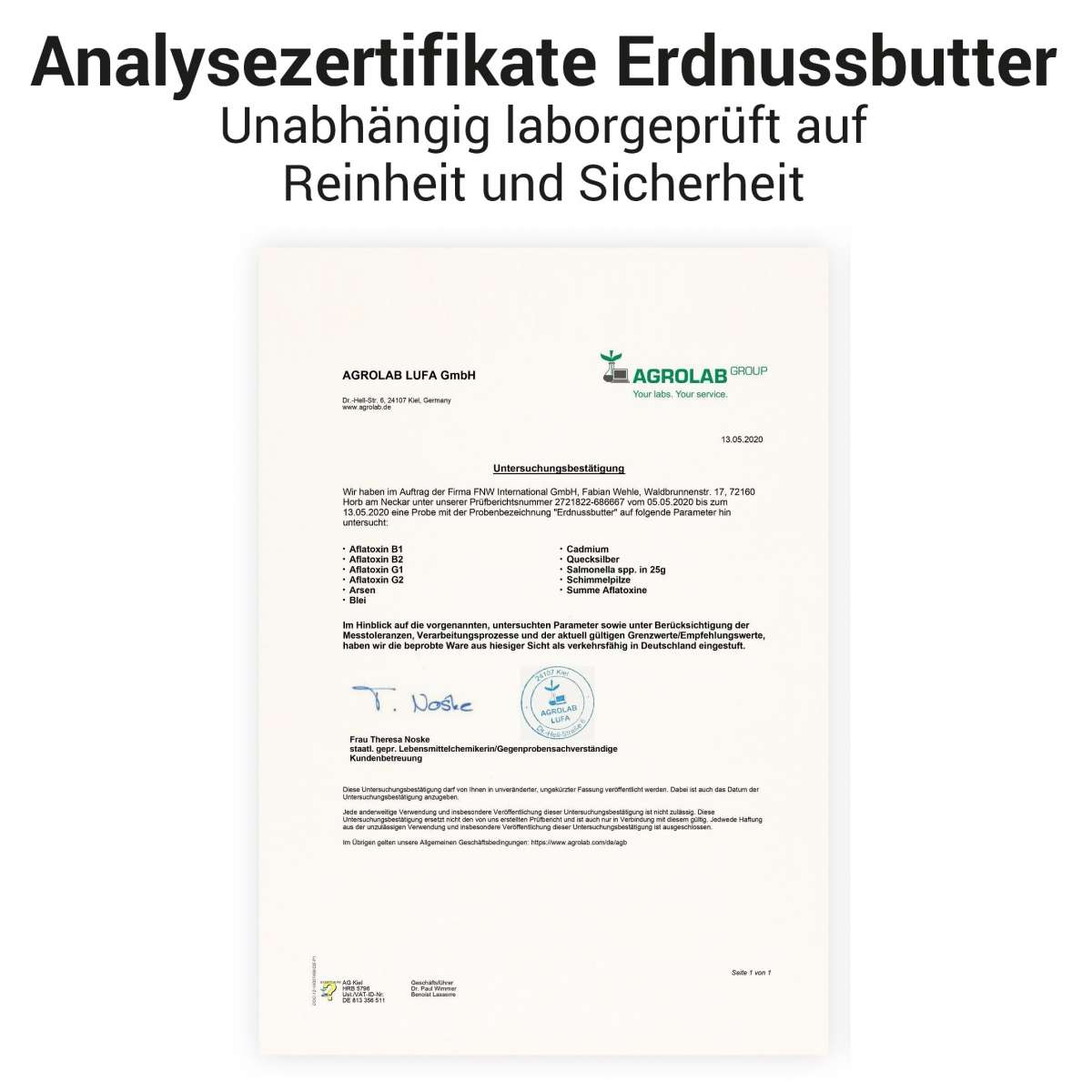 High Protein Erdnussbutter ohne Zuckerzusatz