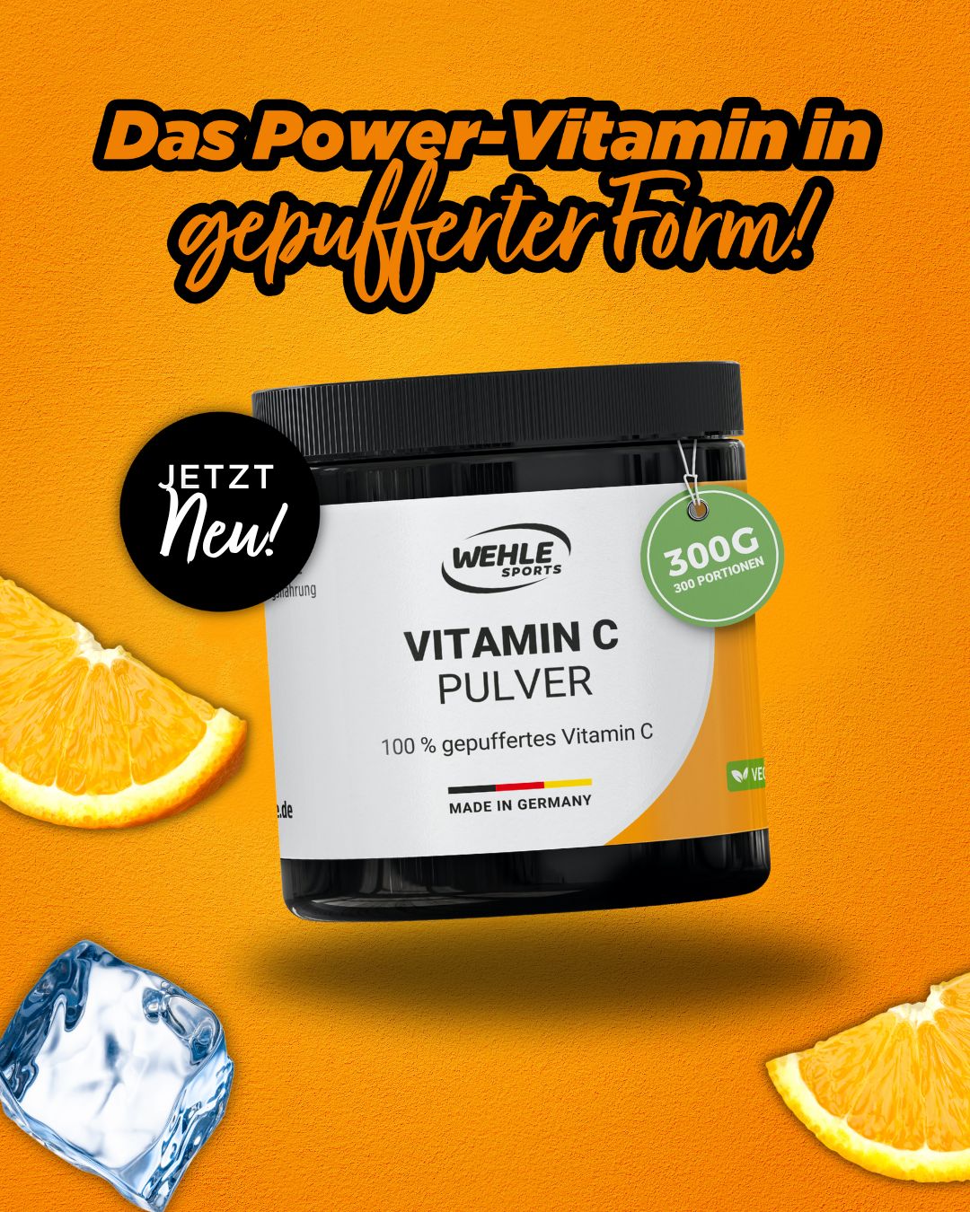 Vitamin C: Das Power-Vitamin in gepufferter Form