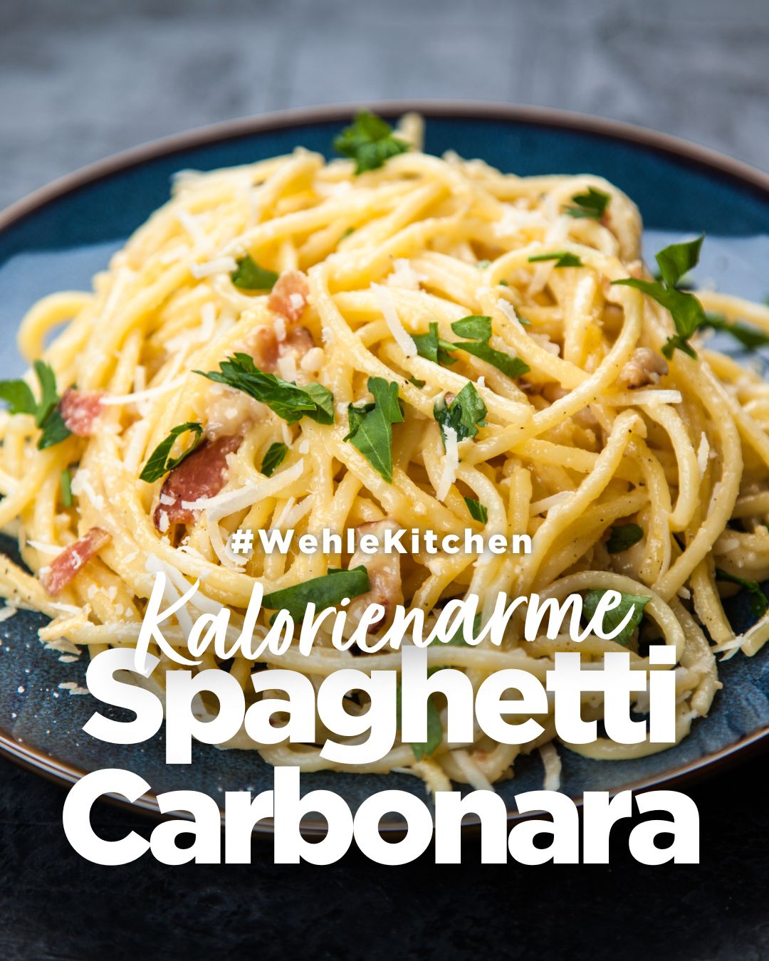 Kalorienarme Spaghetti Carbonara