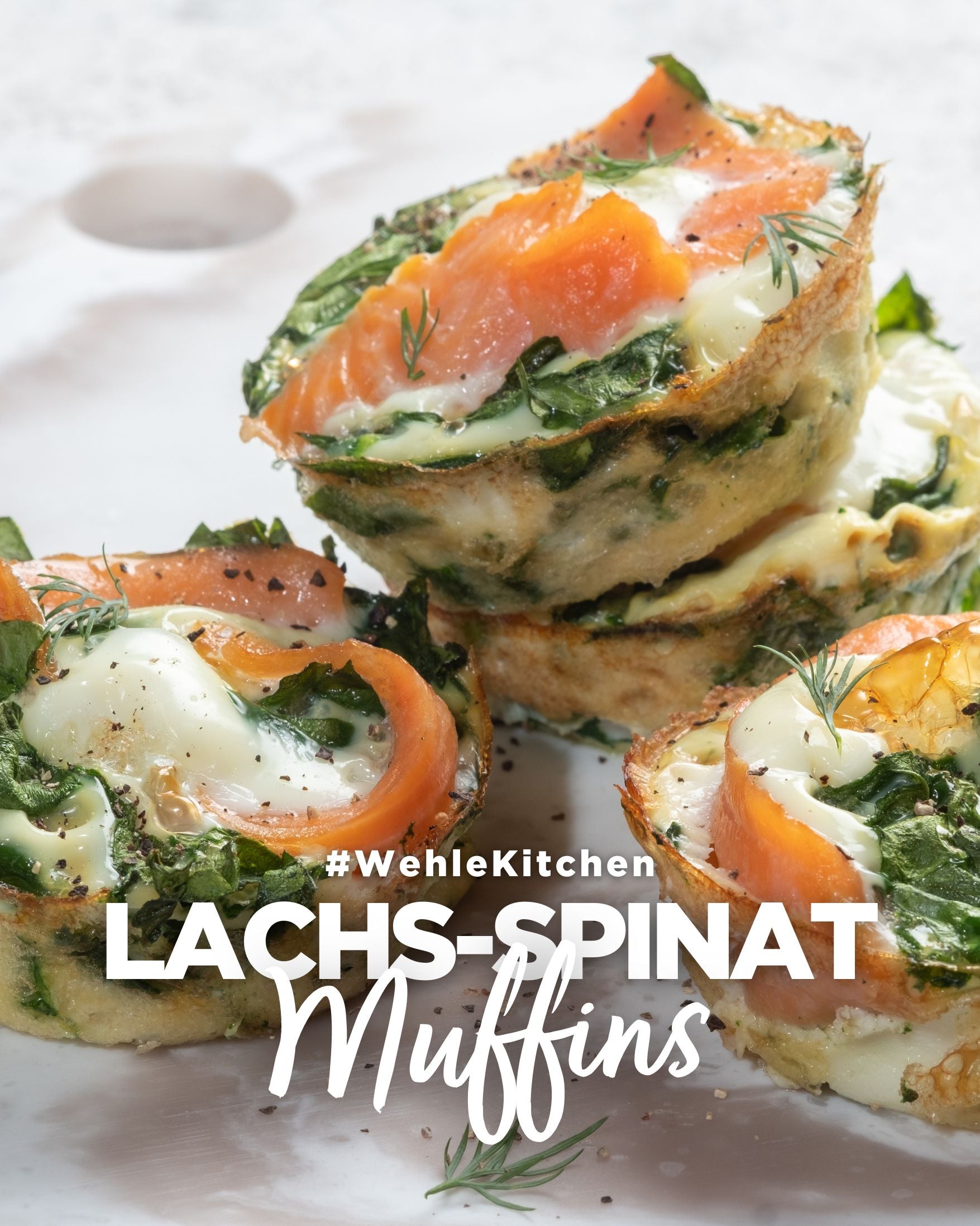 Schon probiert?! Lachs-Spinat-Muffins