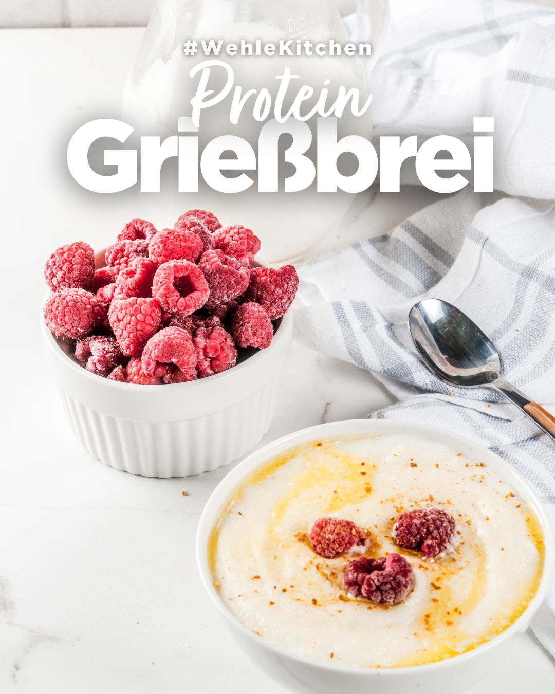 Protein-Grießbrei: Dein Fitness-Frühstück mit 31g Protein pro Portion