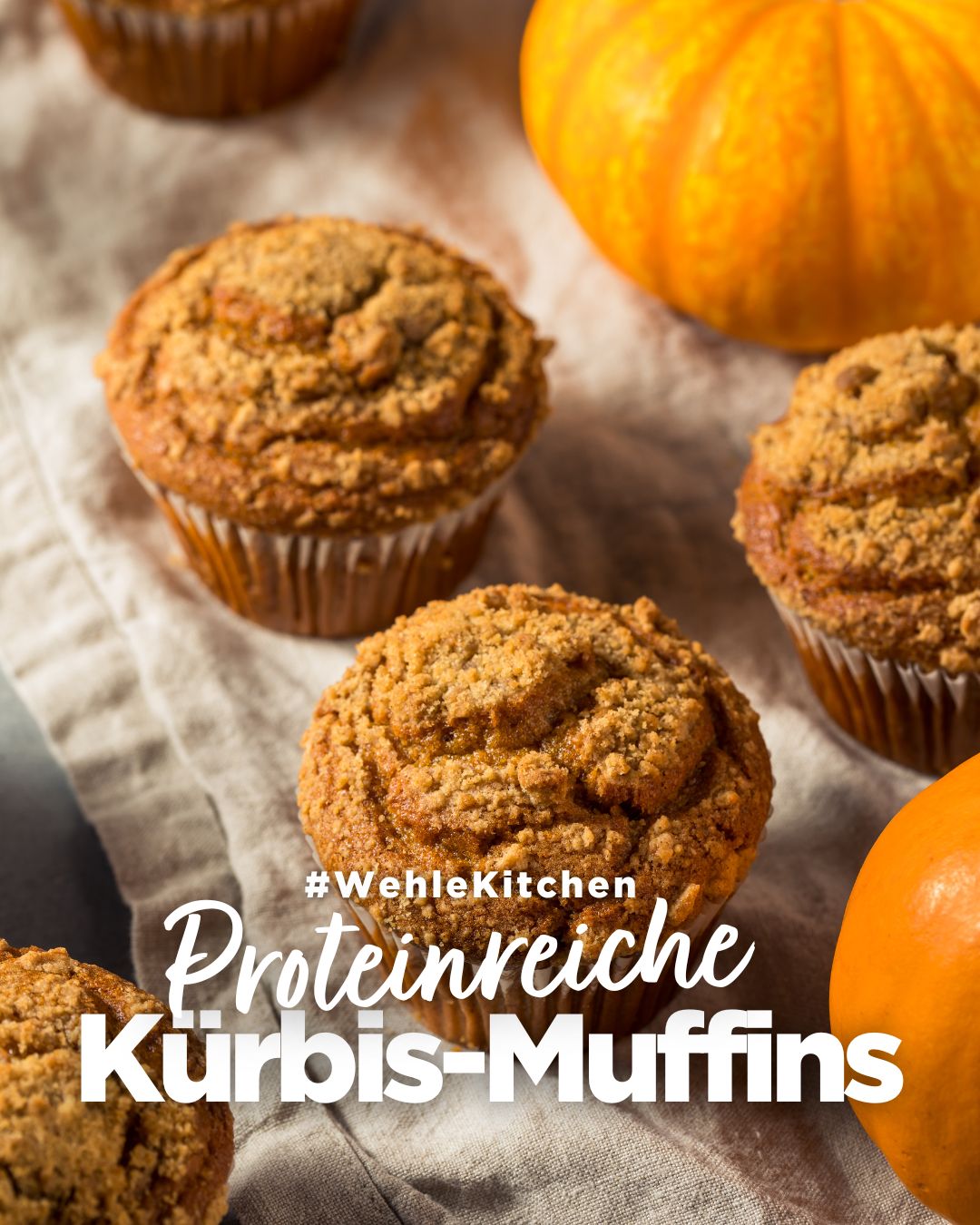 Süße Fitness: Proteinreiche Kürbis-Muffins - Dein herbstlicher Muskelaufbau-Snack