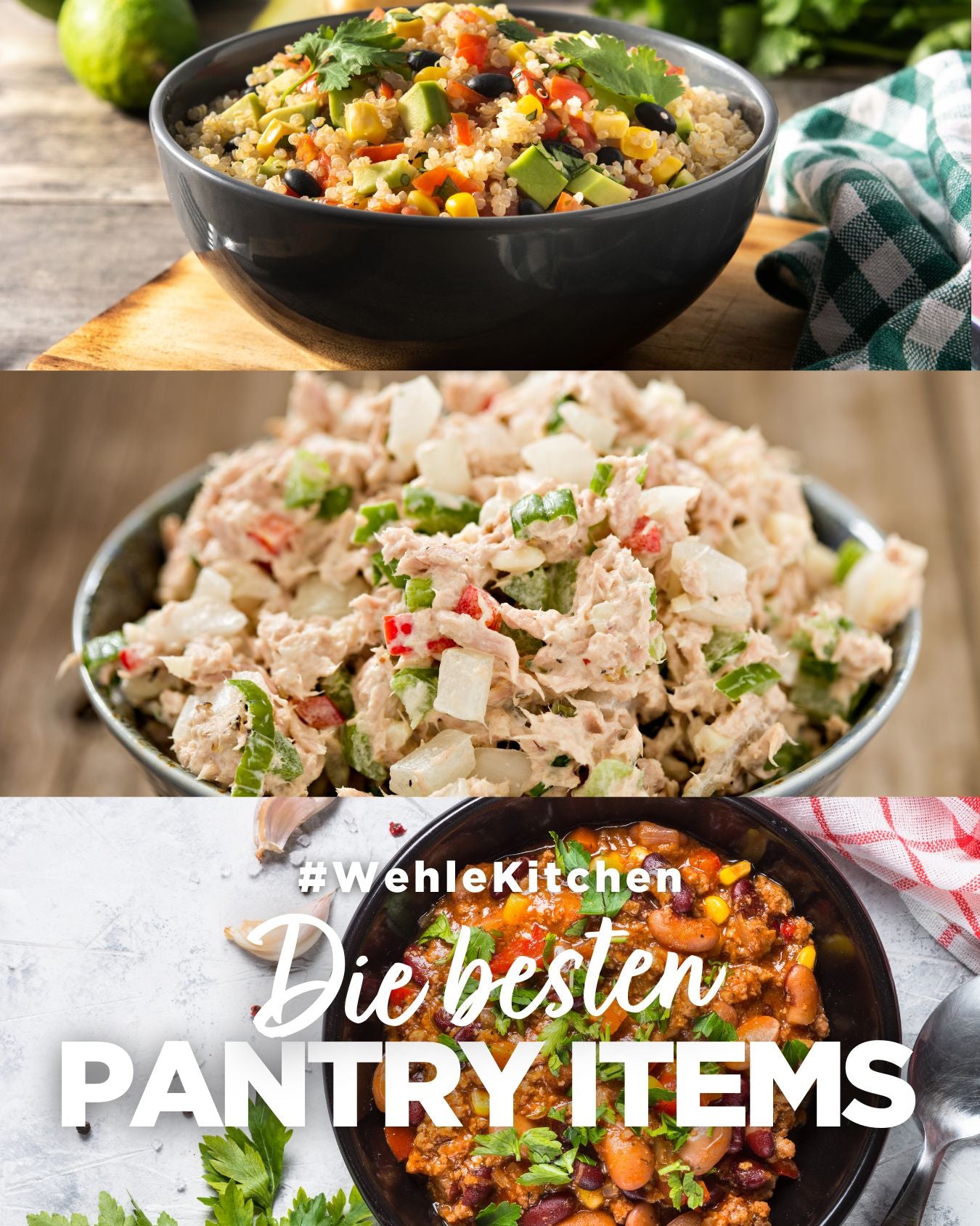 Die besten Pantry Items und einfache Fitnessrezepte