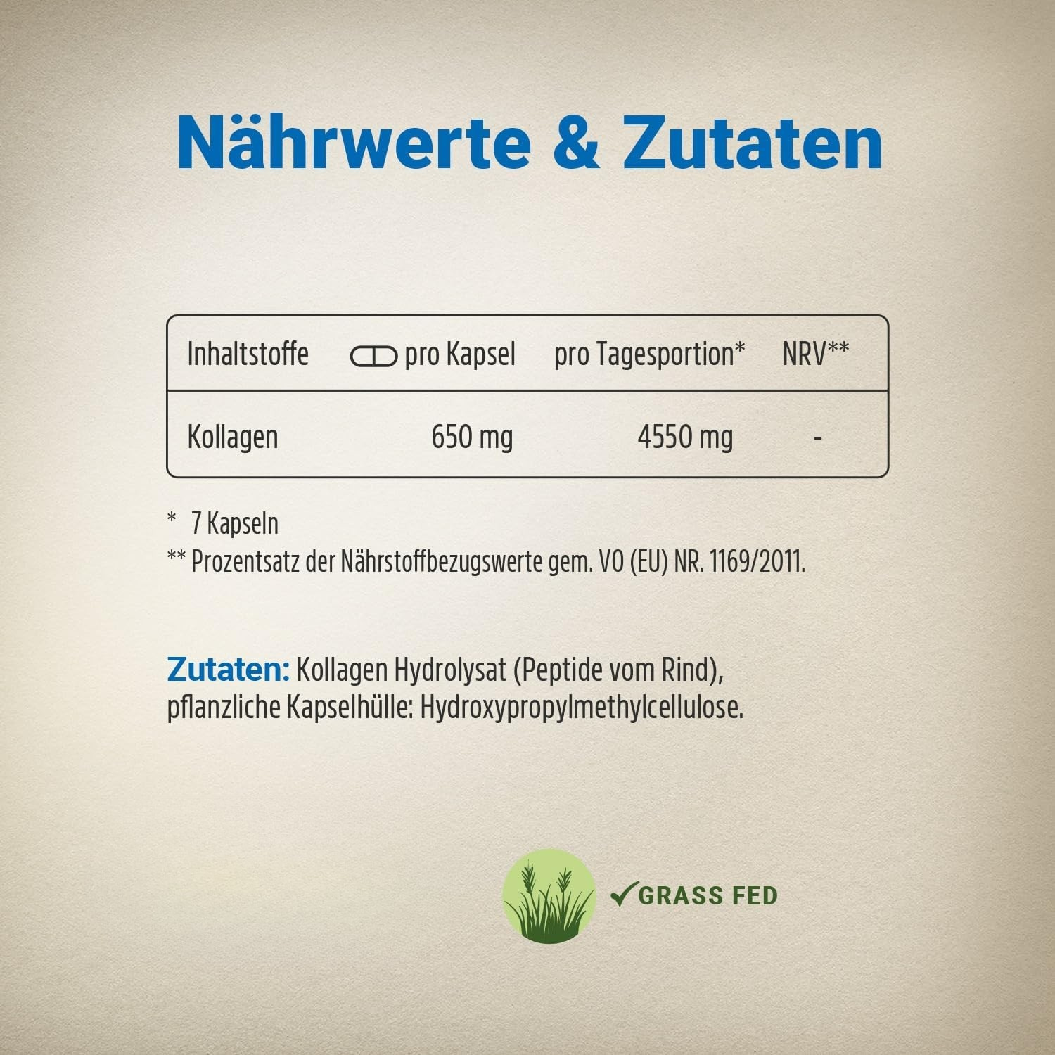 Wehle Sports Collagen Peptide - 315 Kollagen Kapseln