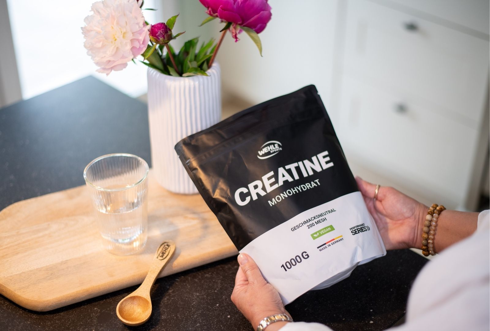Wehle  Creatin Monohydrat Pulver - Kreatin 1000g