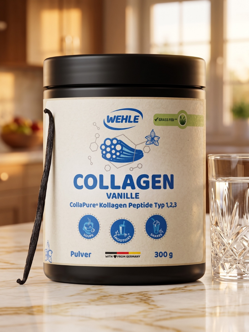 Collagen Pulver Vanille, 300 g, CollaPure