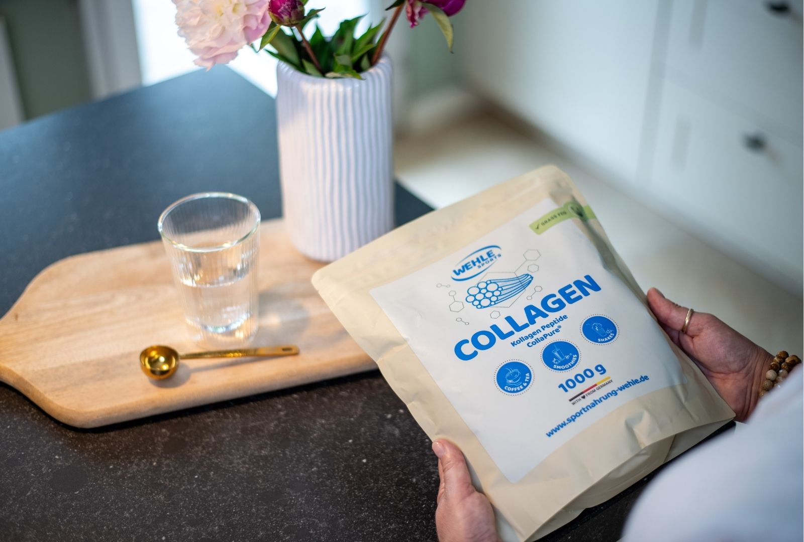 Kollagen Pulver – Wehle Collagen Matrix 360° mit Kollagen Typ I, II & III