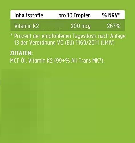 B-Ware Wehle Sports Vitamin K2 MK7 Tropfen - 50ml 1850 Tropfen