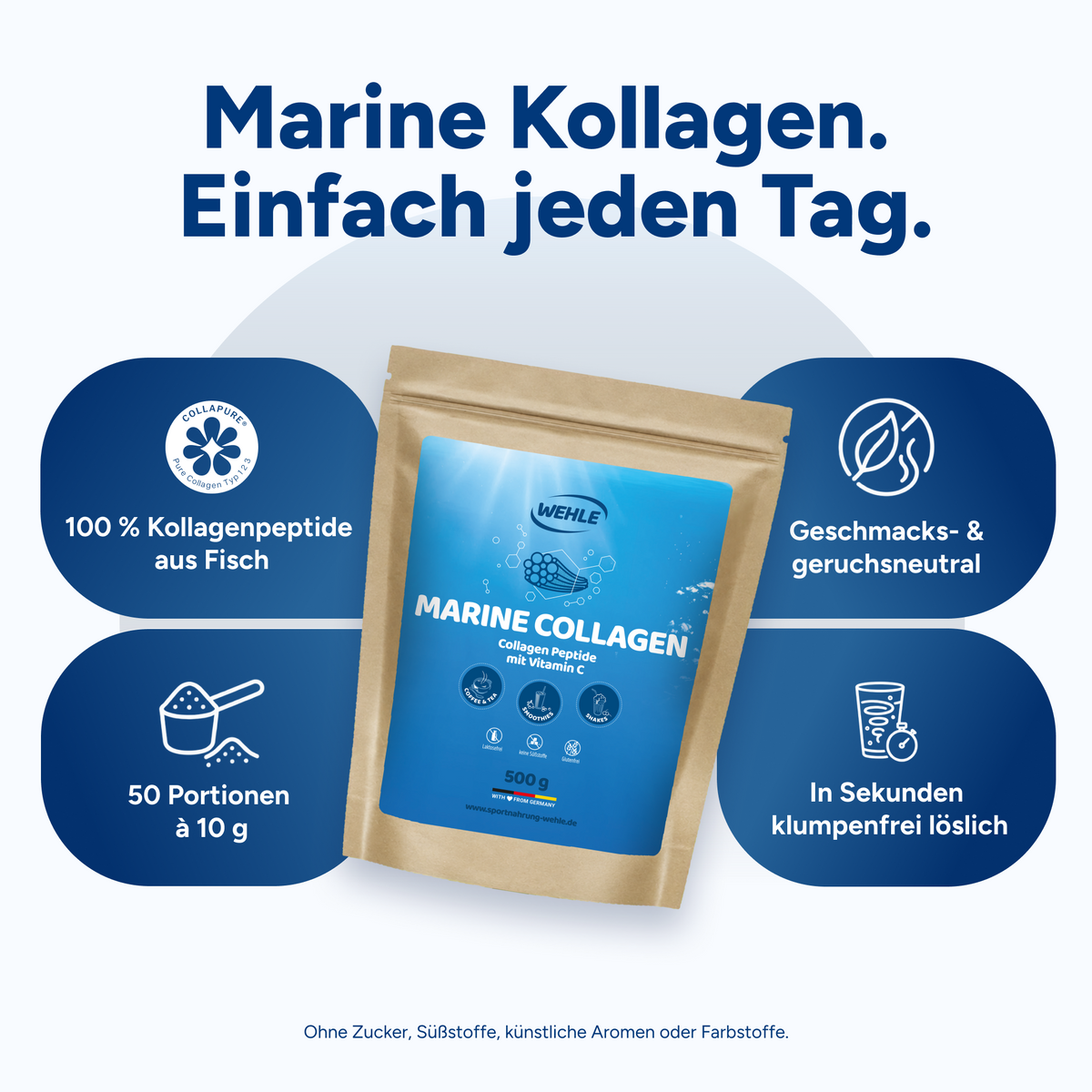 Marine Kollagen Collagen Peptide - 500g
