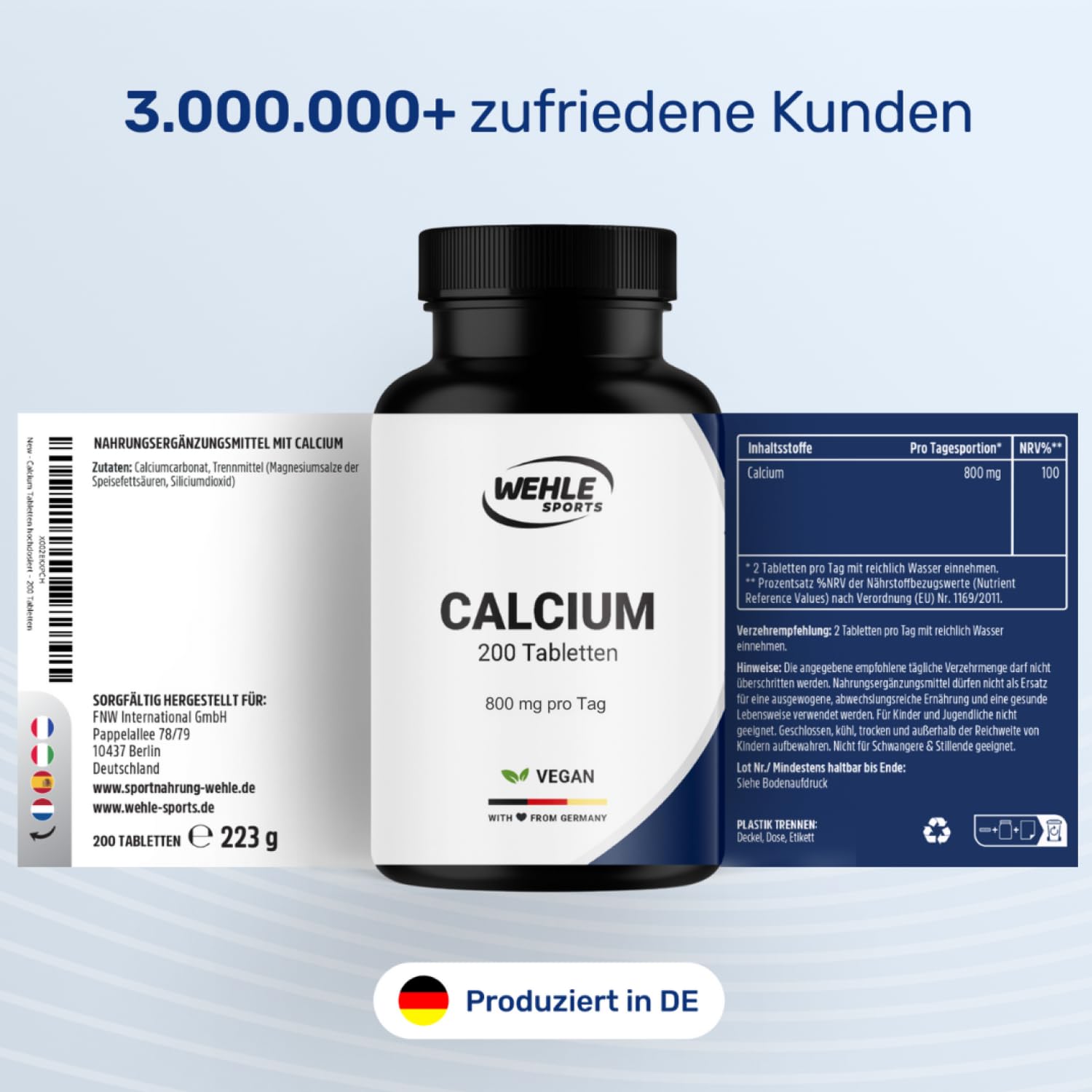 Calcium Tabletten Anwendung