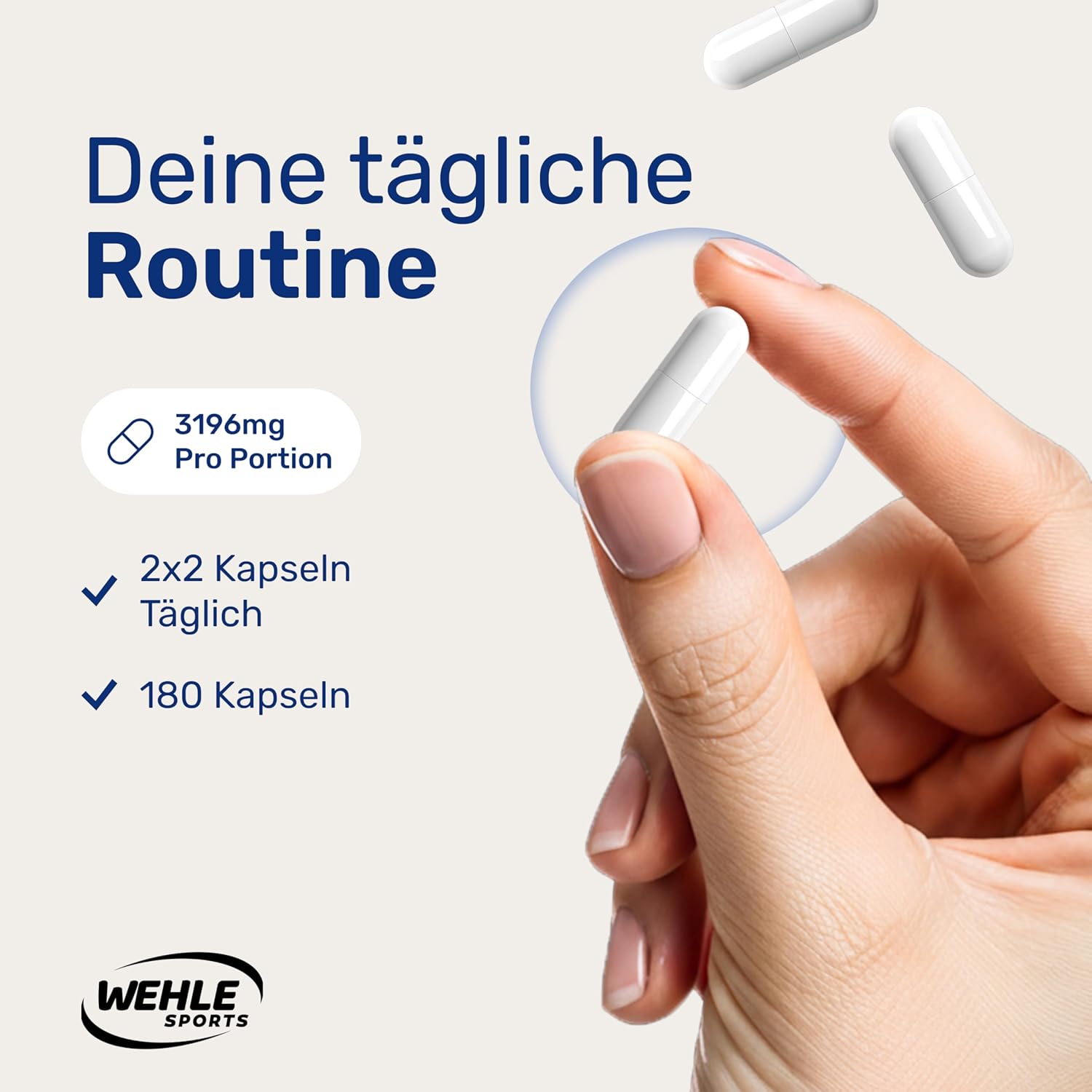 L-Carnitin Kapseln Hochdosiert 3196mg - 180 Kapseln - Komplex aus L-Carnitin-Tartrat, Acetyl