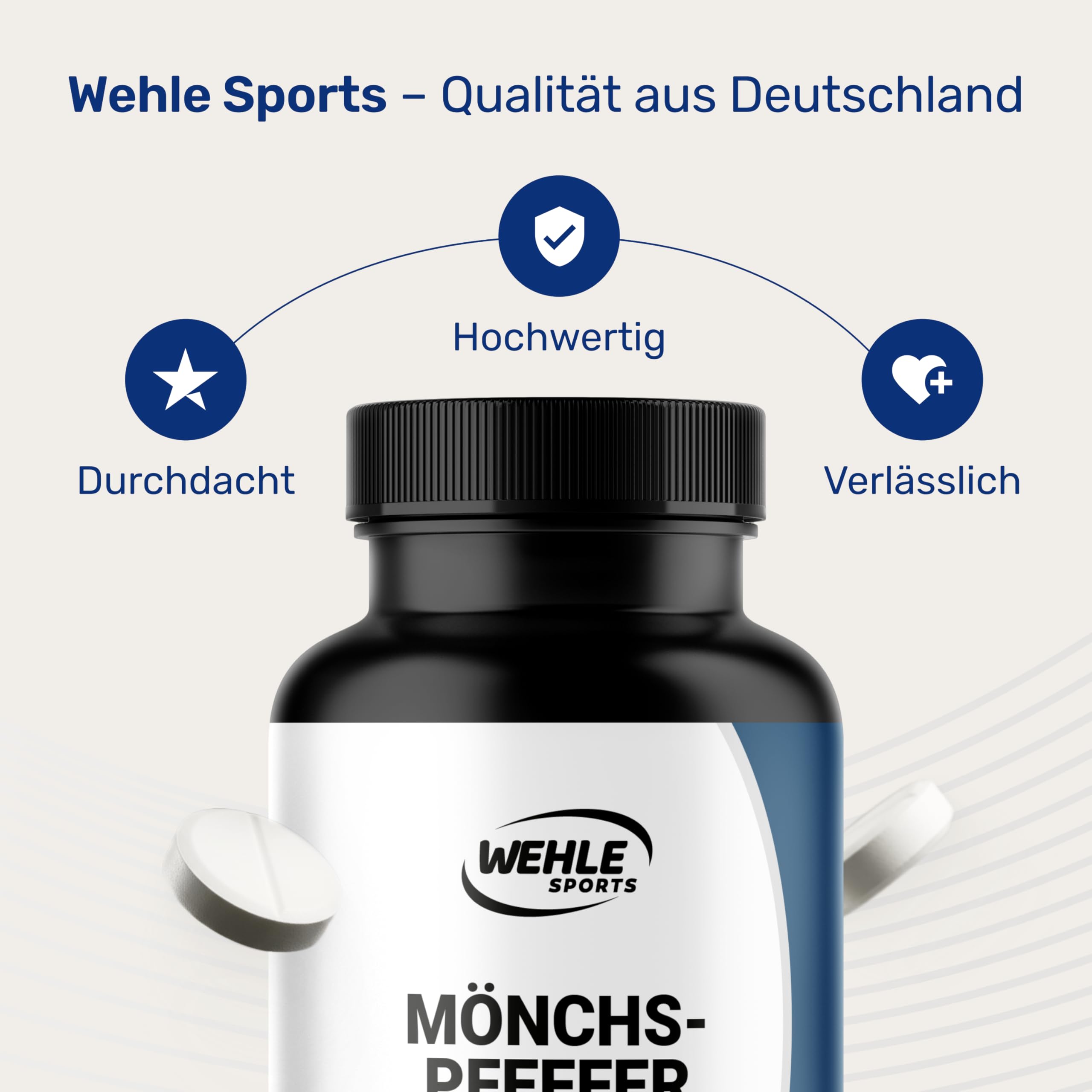 Mönchspfeffer hochdosiert - 400 Tabletten - 20mg pro Tablette - 10:1 Extrakt aus Bild 4
