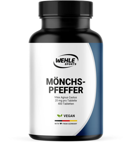 Mönchspfeffer hochdosiert - 400 Tabletten - 20mg pro Tablette - 10:1 Extrakt aus Original Agnus Cast