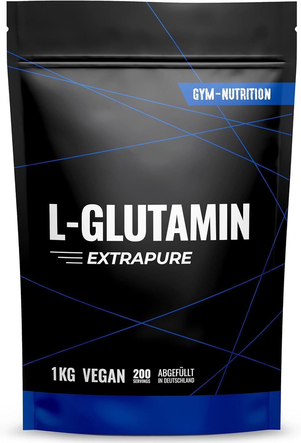 Gym Nutrition L-GLUTAMIN Ultrapure Pulver - 1KG