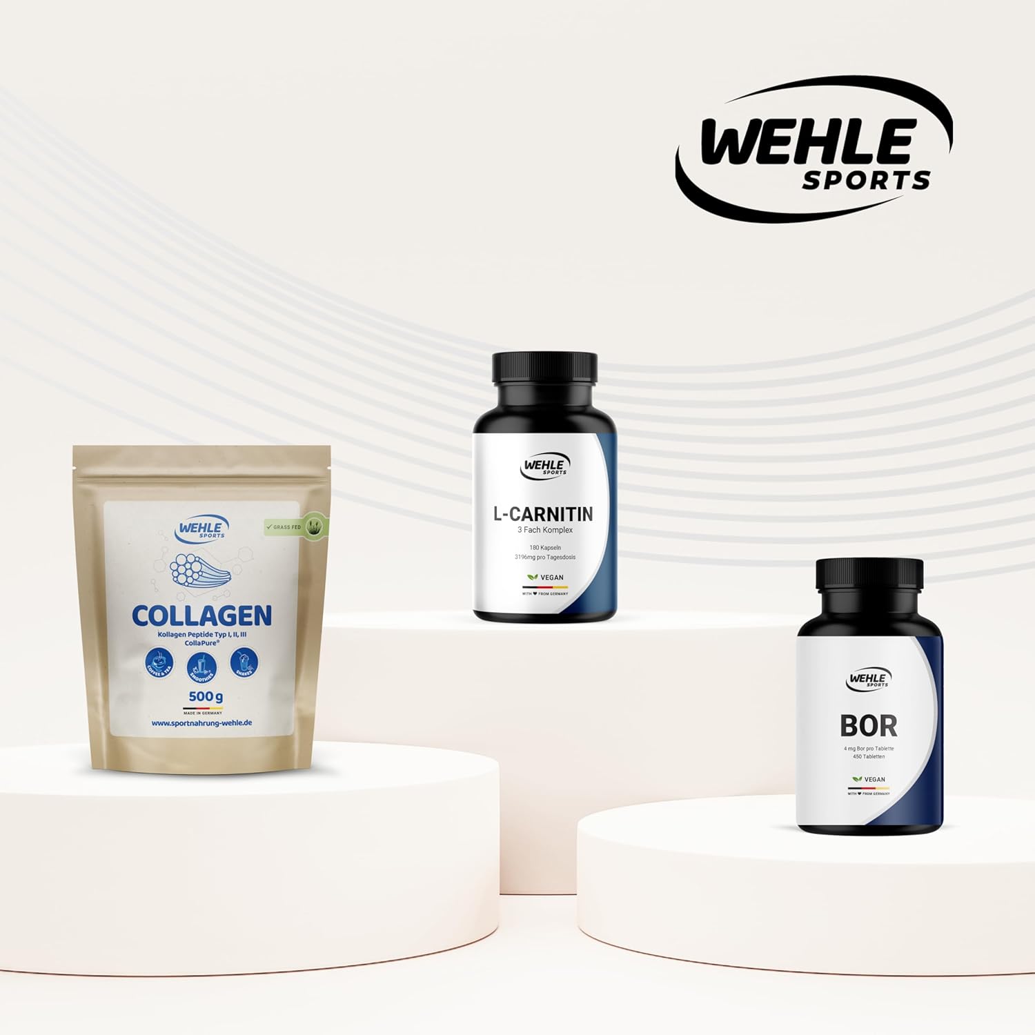 L-Carnitin Kapseln Hochdosiert 3196mg - 180 Kapseln - Komplex aus L-Carnitin-Tartrat, Acetyl