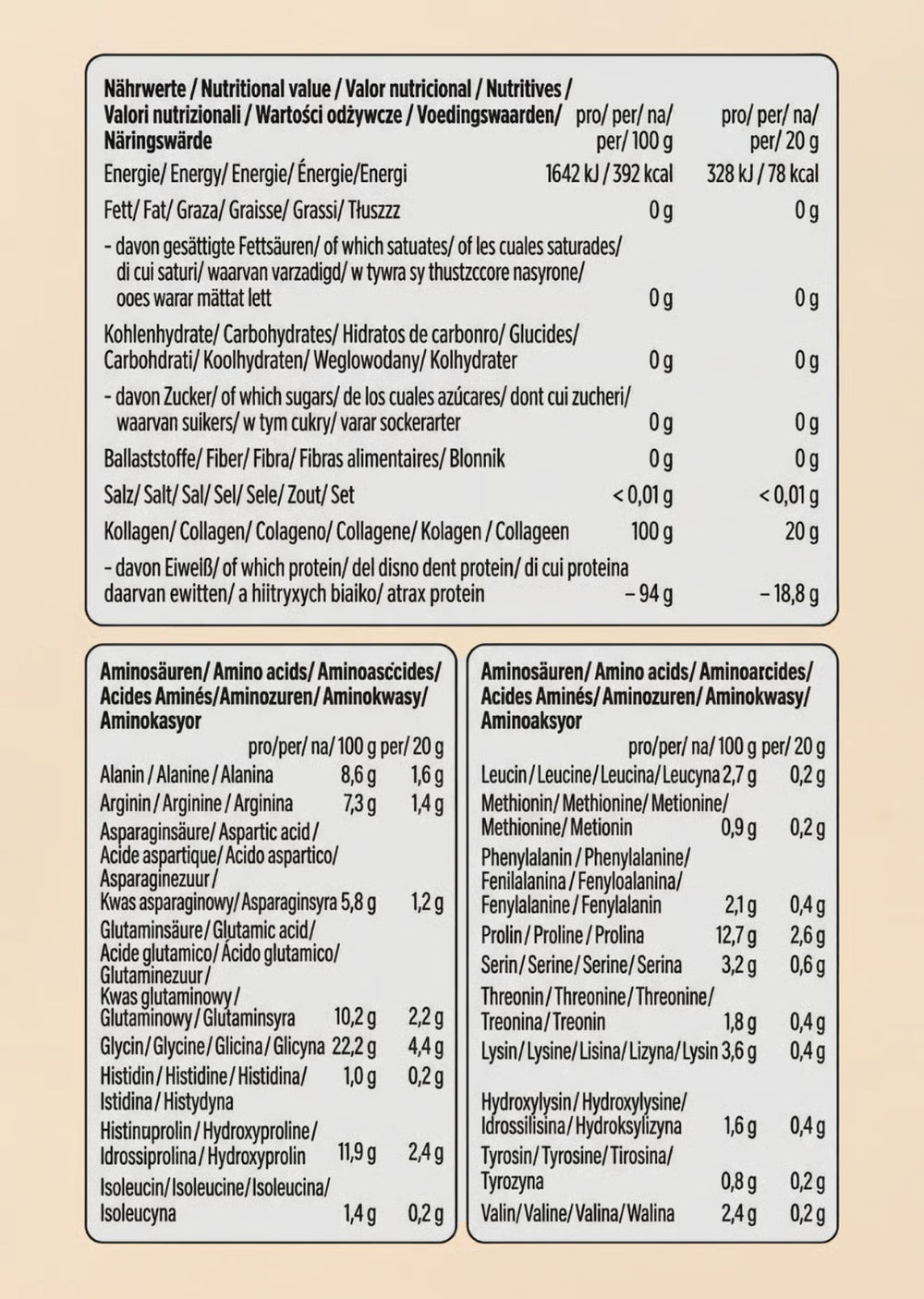 Wehle Kollagen
